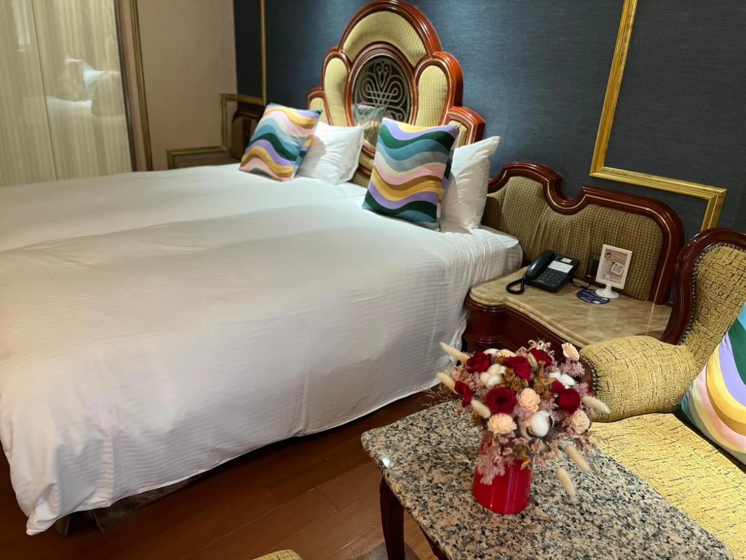 Bed in Happiness Hotel