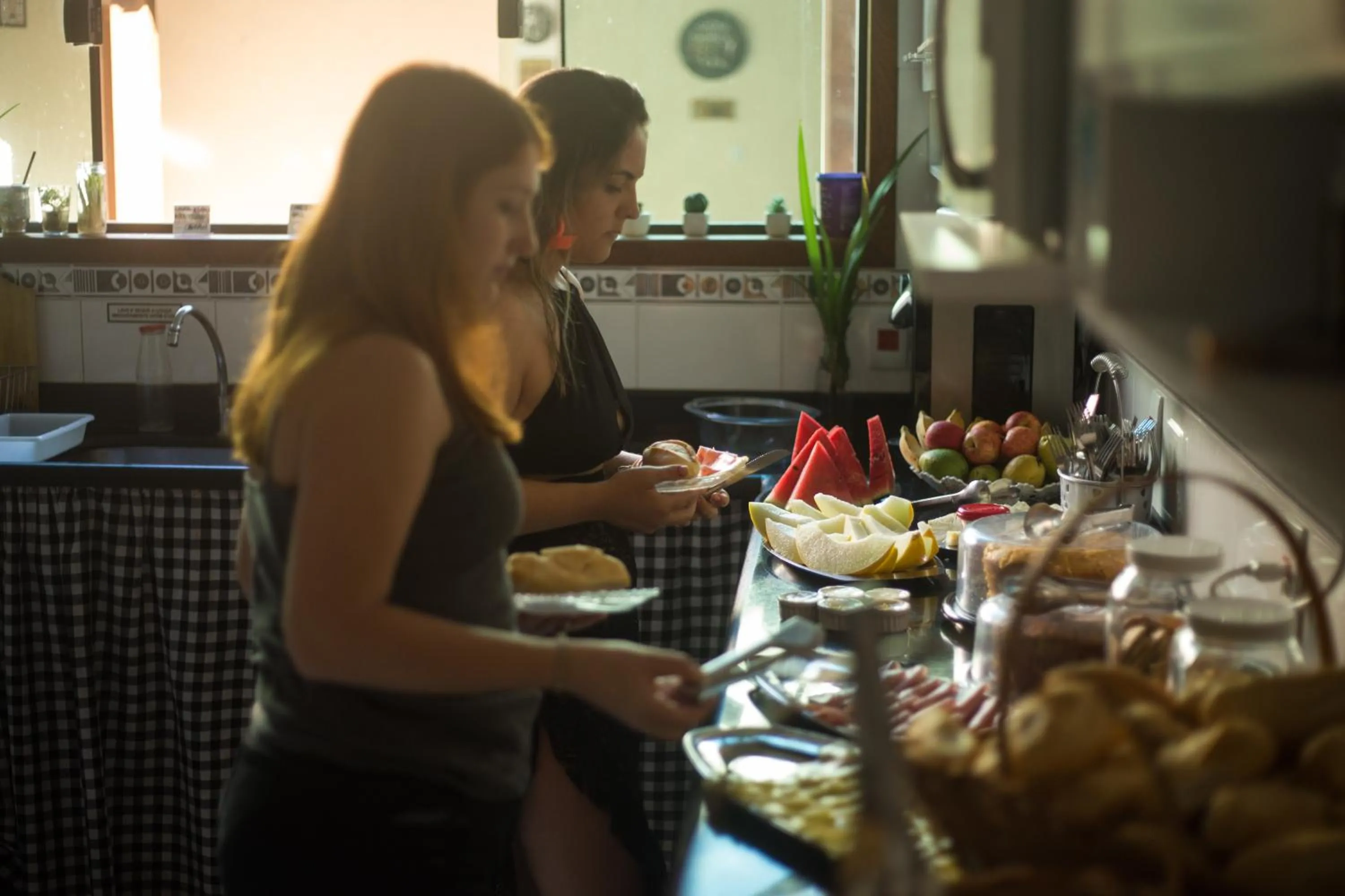Breakfast in Enseada Hostel