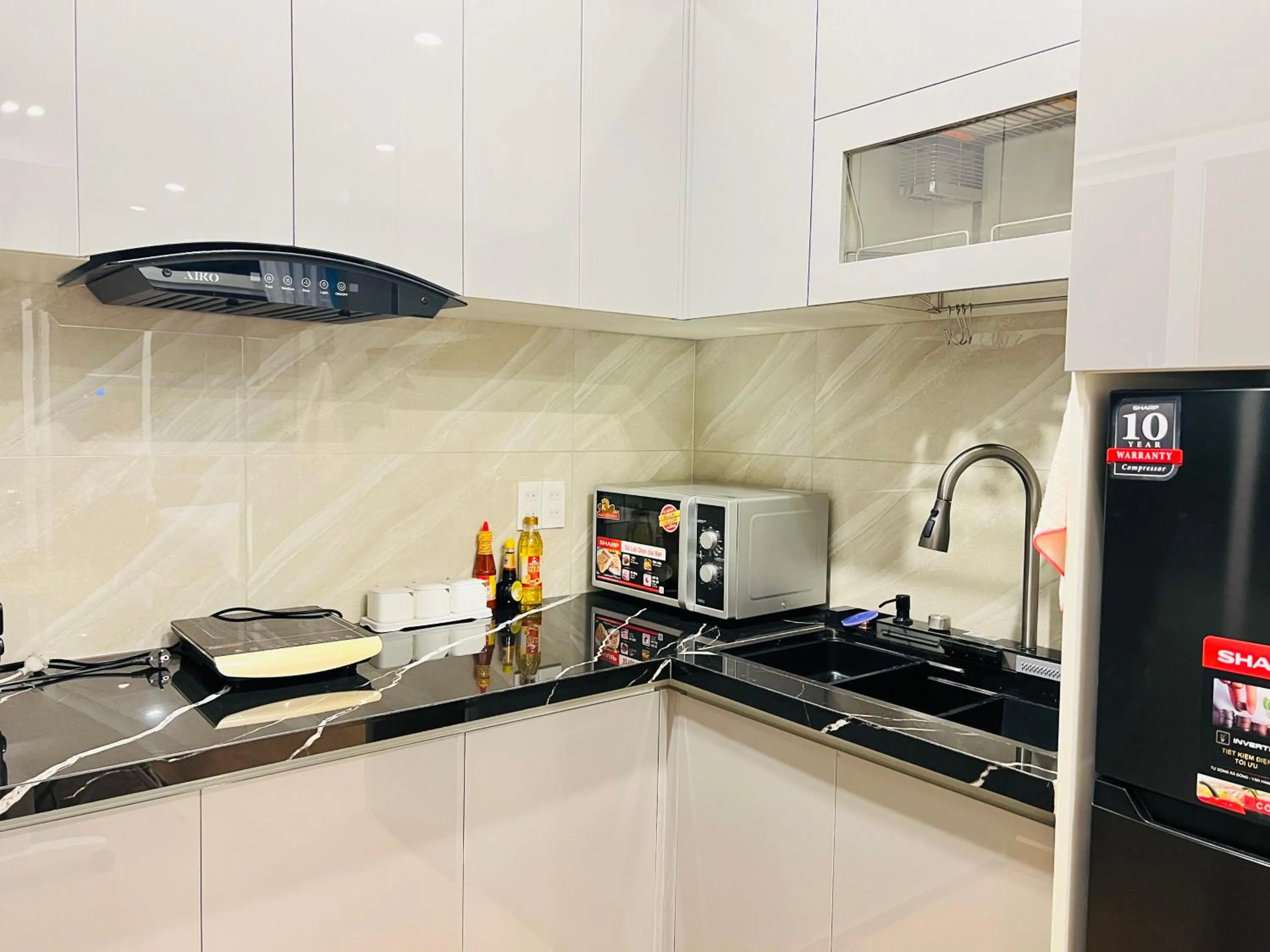 Kitchen or kitchenette in Villa - Hotel Nam Khang 2 Dalat