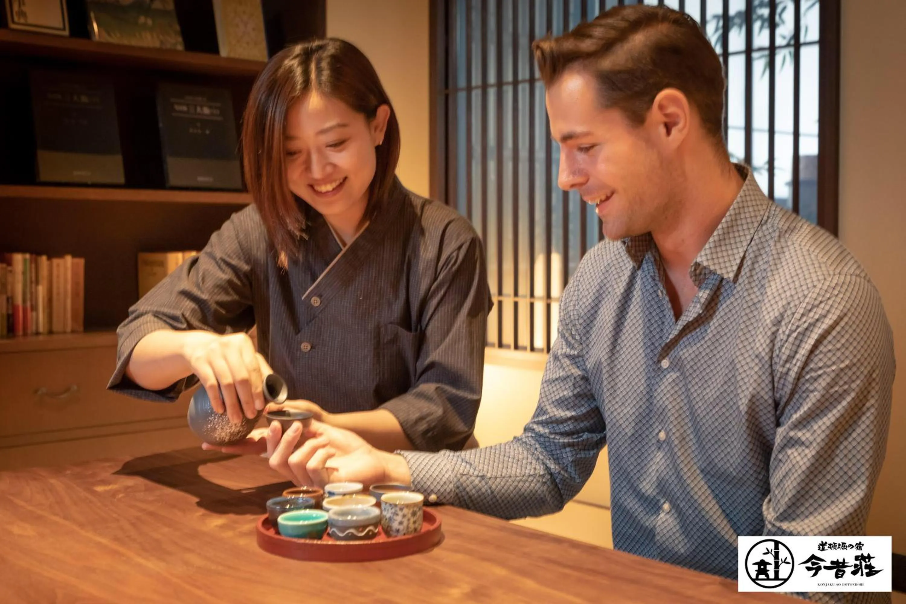 Staff in KONJAKUSO Osaka Dotonbori "SHOSHI" "GŌYAKUYA"SPA Stay