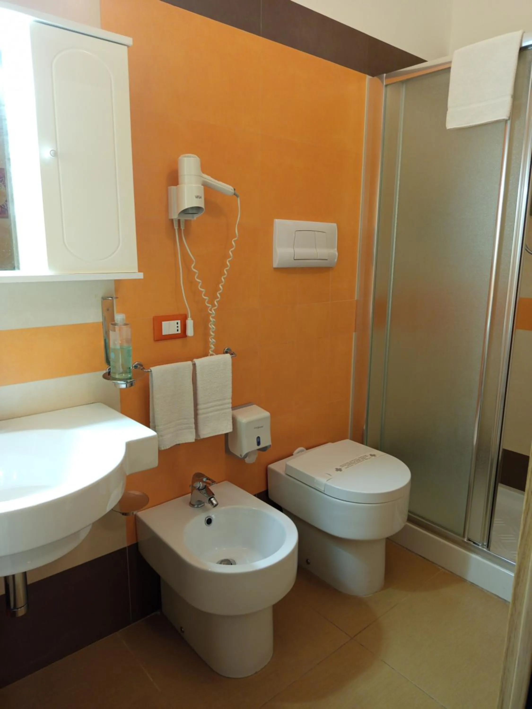 Shower in Amaryllis Hotel