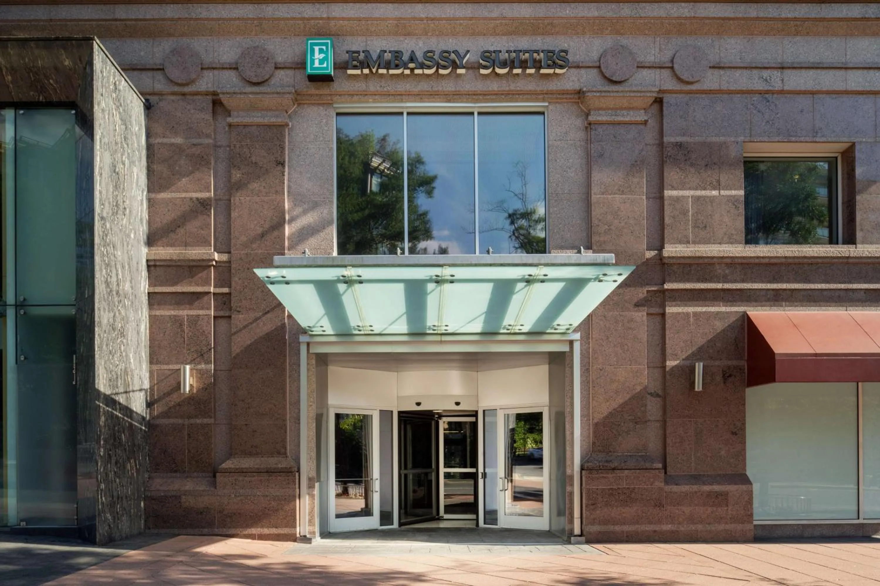 Property building in Embassy Suites by Hilton Washington DC Chevy Chase Pavilion