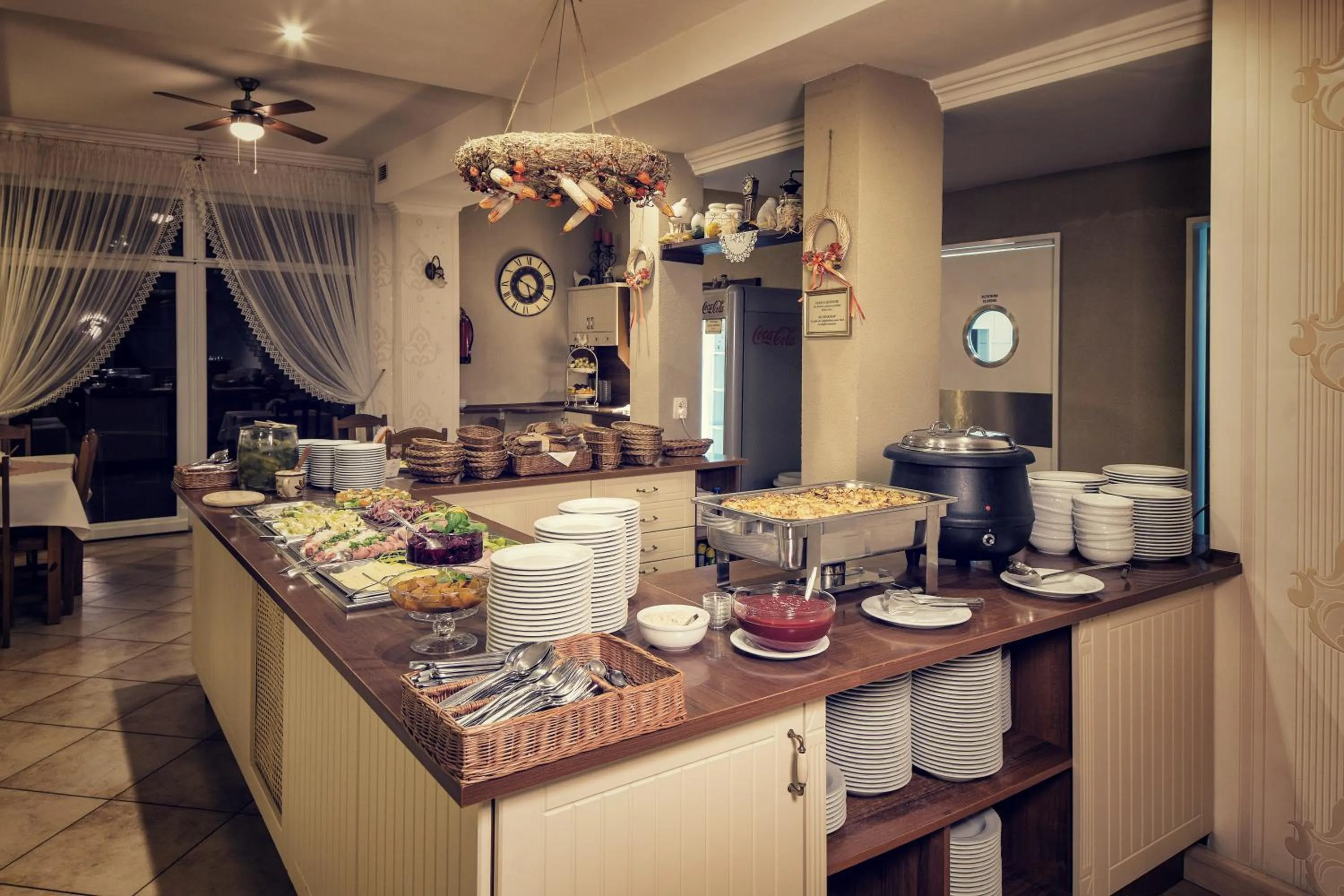 Food and drinks in Maximus Spa