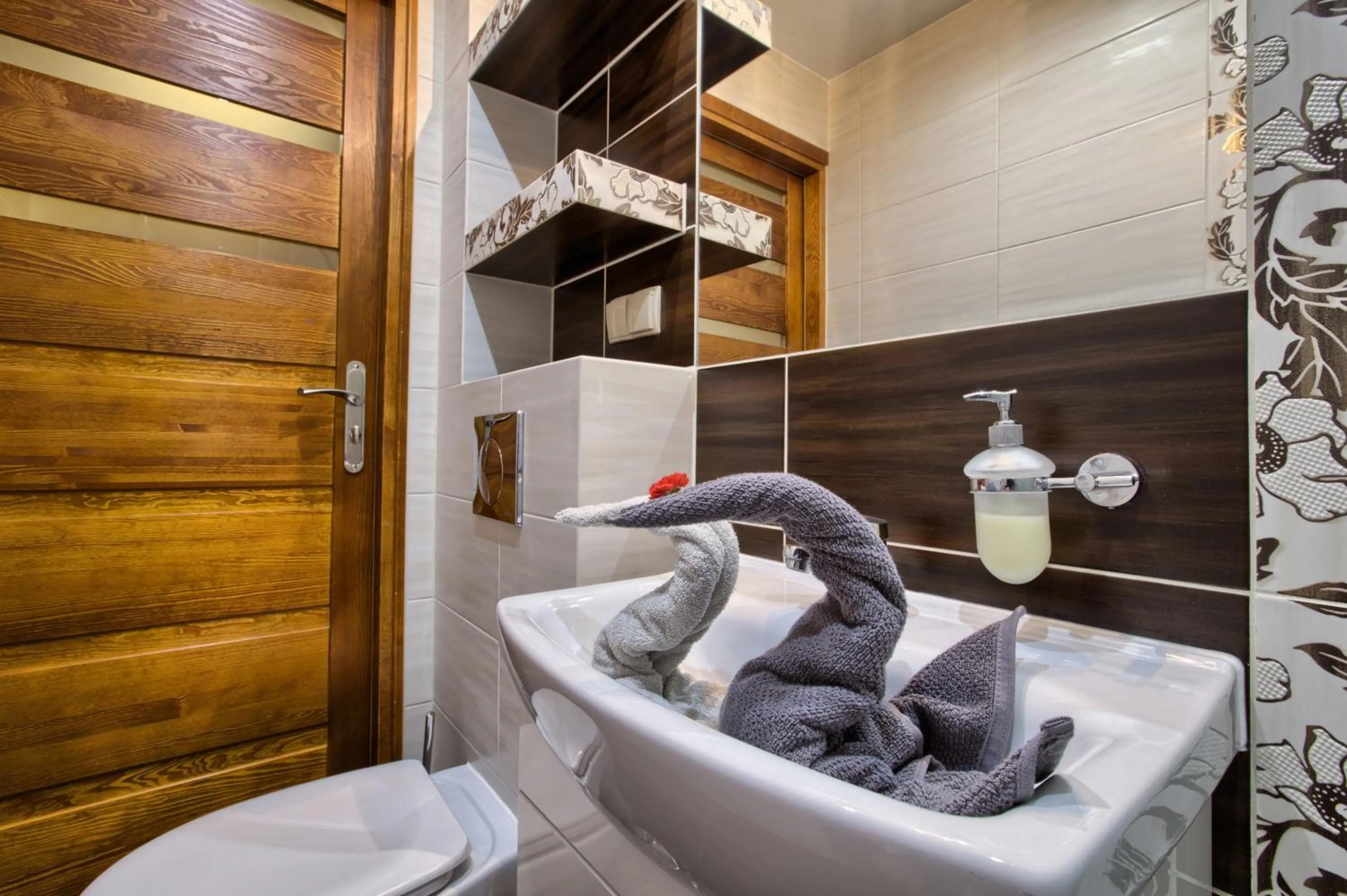 Toilet in Apartamenty i Pokoje w Willi na Ubocy