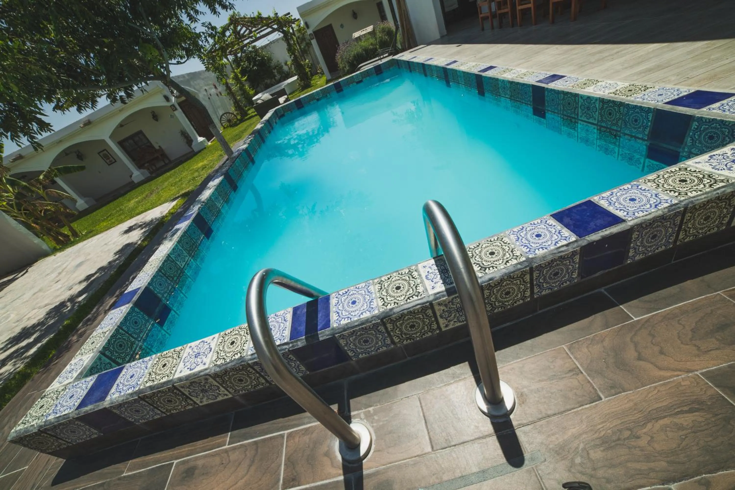 Swimming pool in Hotel Posada las Nubes