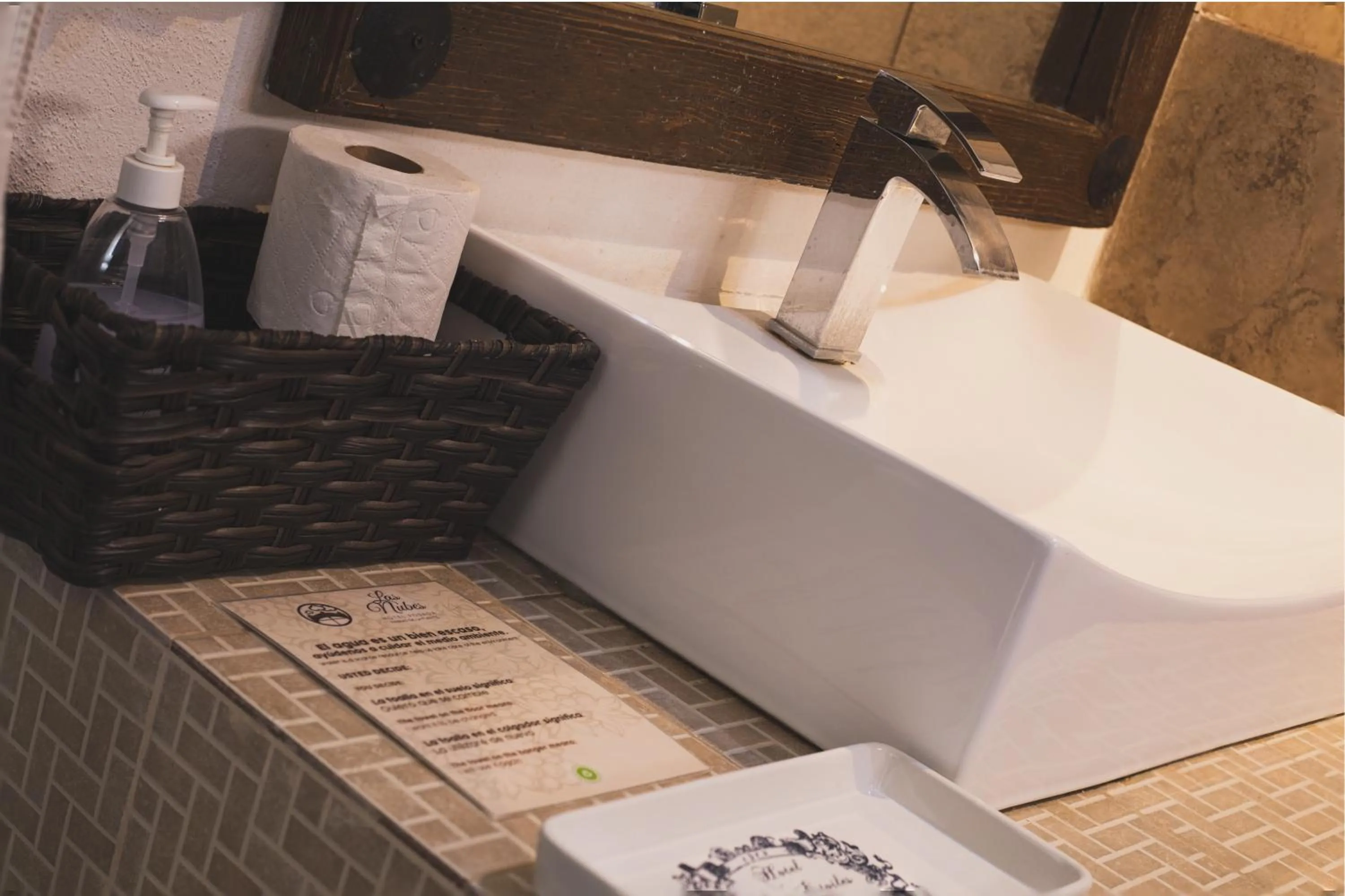 Bathroom in Hotel Posada las Nubes