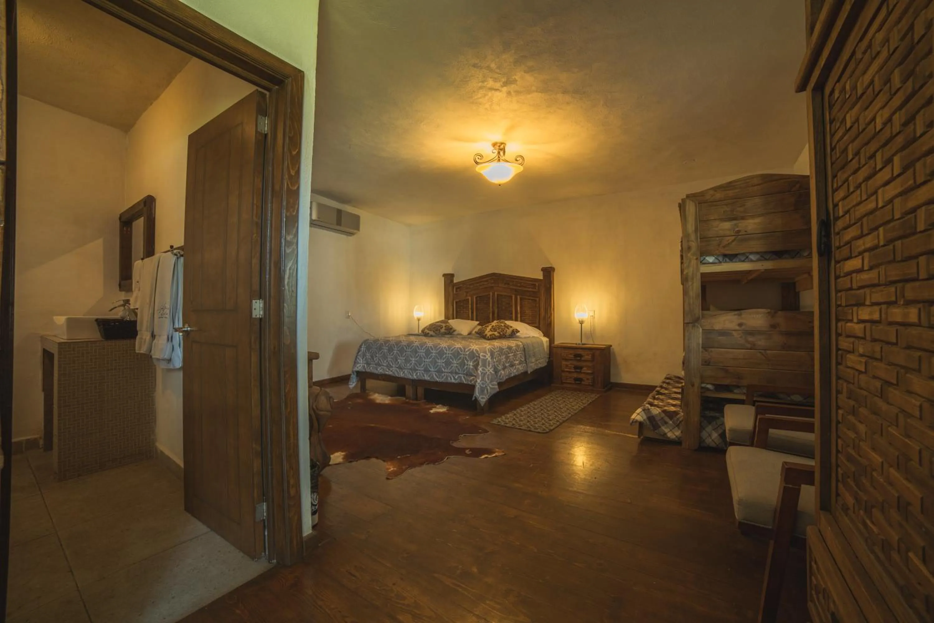 Bed in Hotel Posada las Nubes