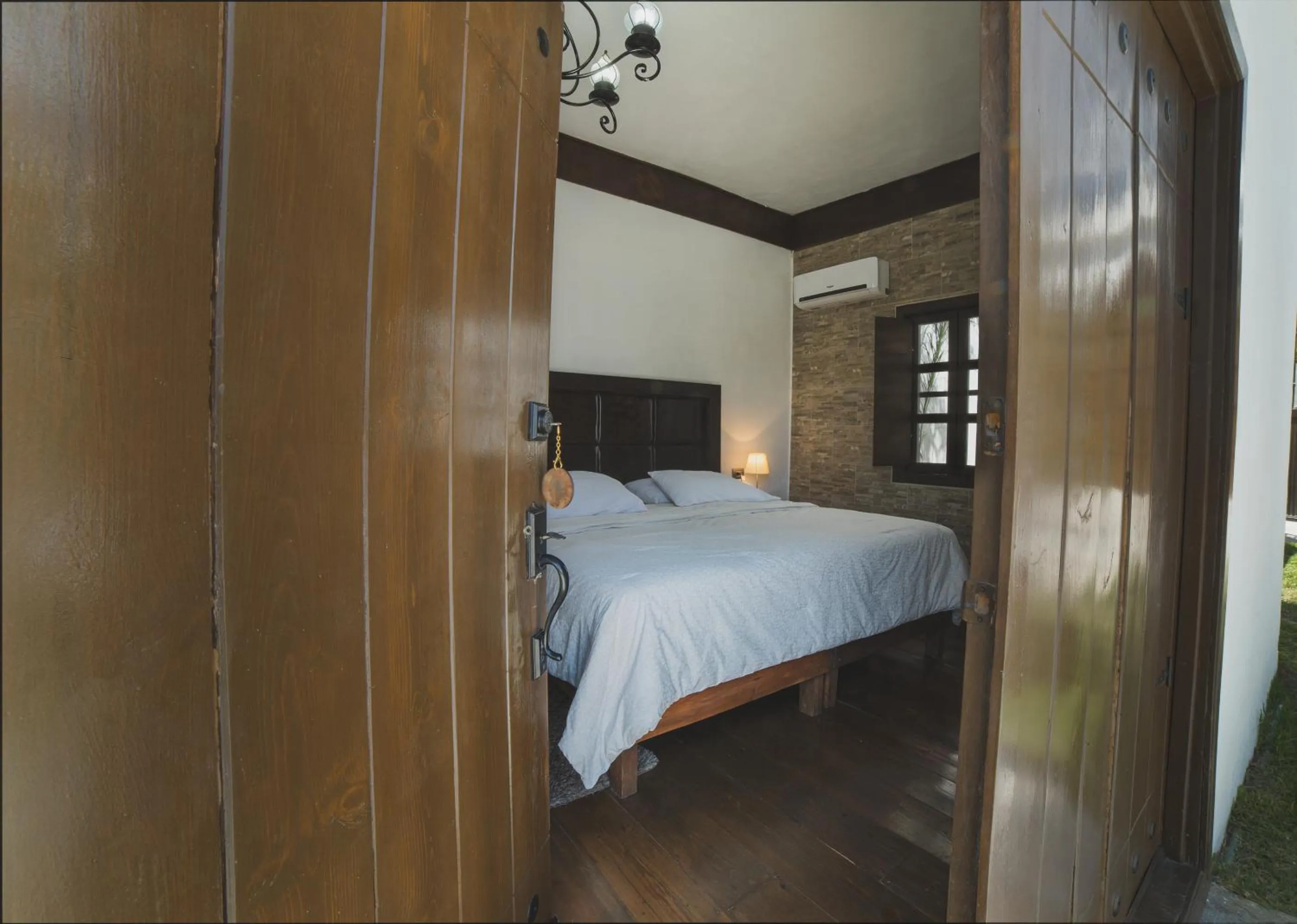 Bed in Hotel Posada las Nubes