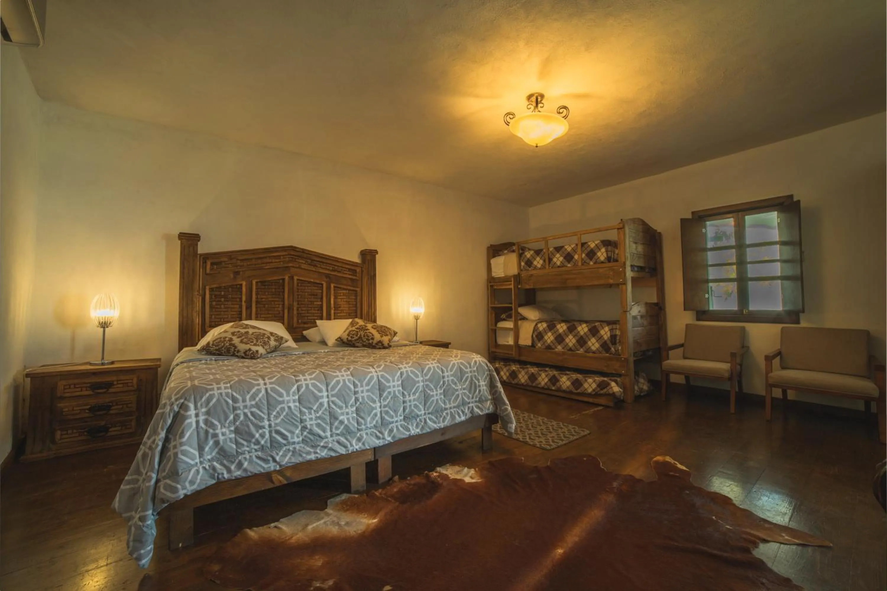 Bed in Hotel Posada las Nubes