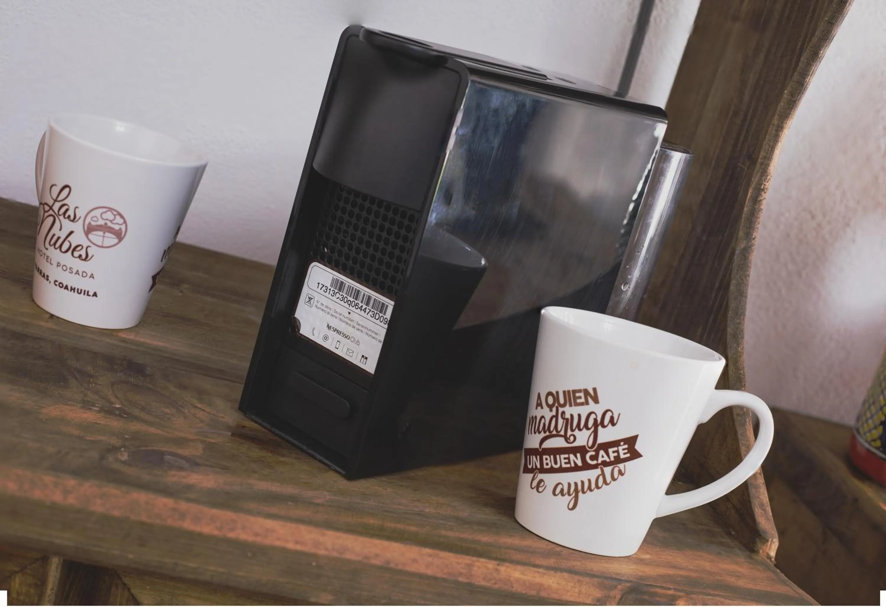 Coffee/tea facilities in Hotel Posada las Nubes