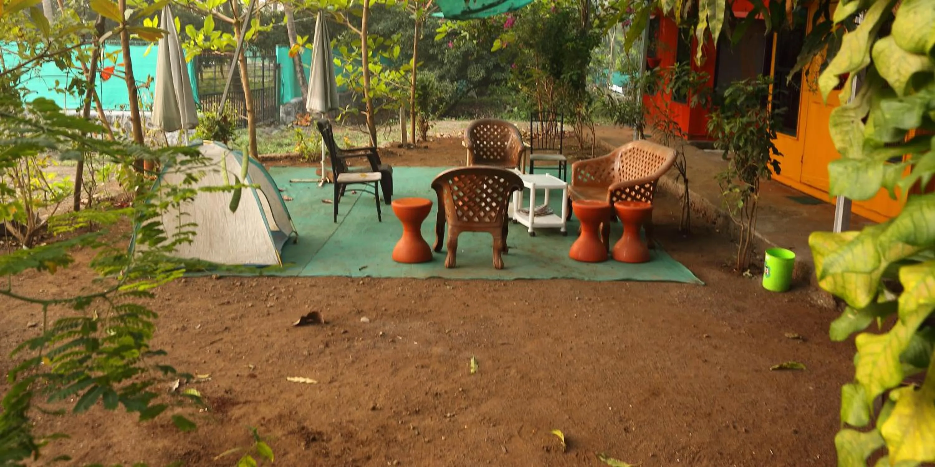 Garden in Iora Cottages