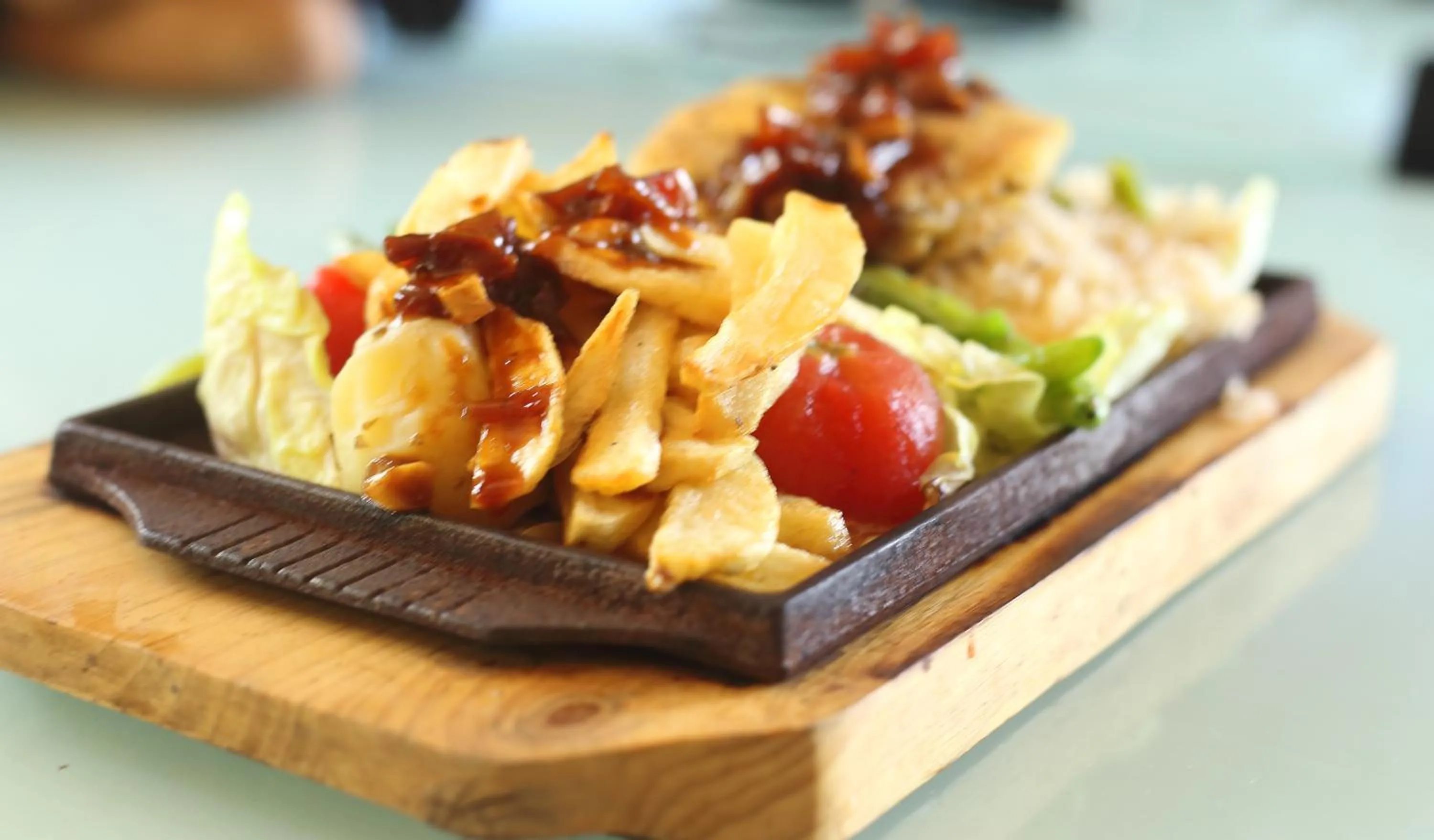 Food close-up in Iora Cottages