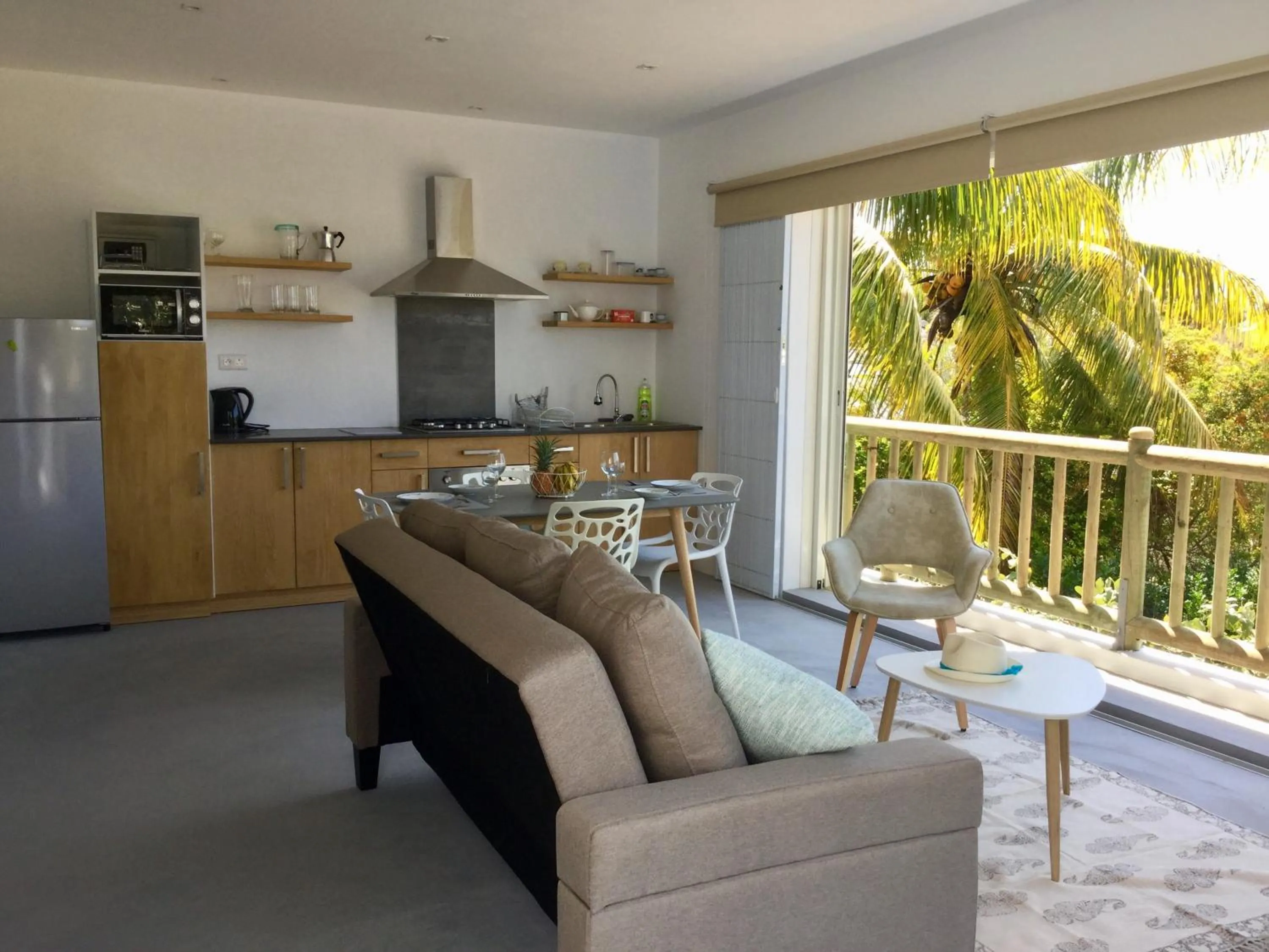 Living room in Cap Heureux Villas