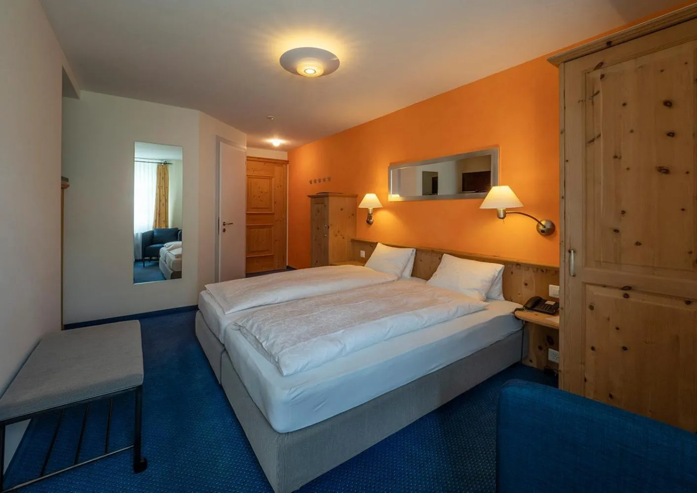 Bedroom, Bed in Hotel Maria