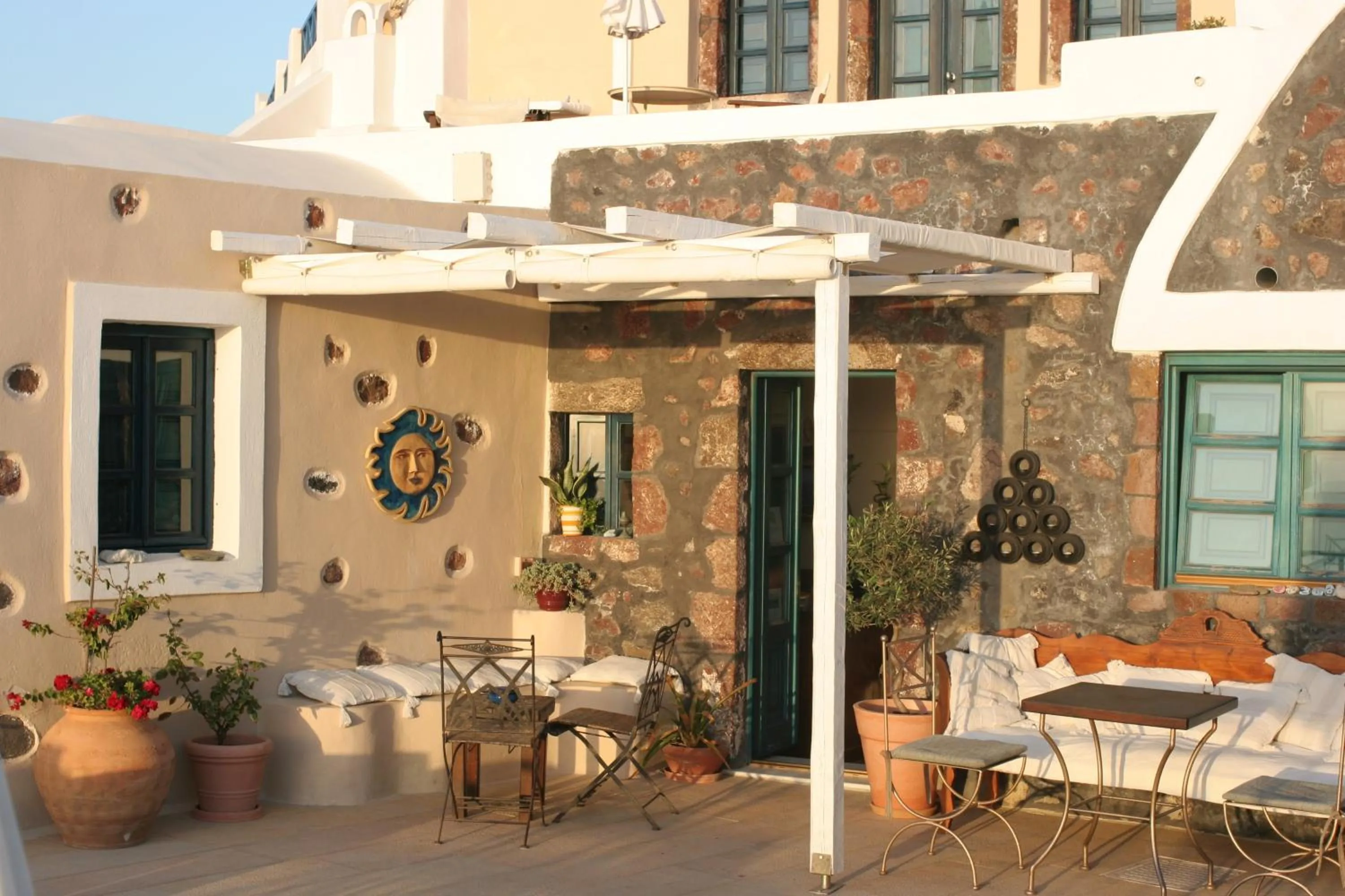 Patio in Afroessa Hotel by Pearl Hotel Collection