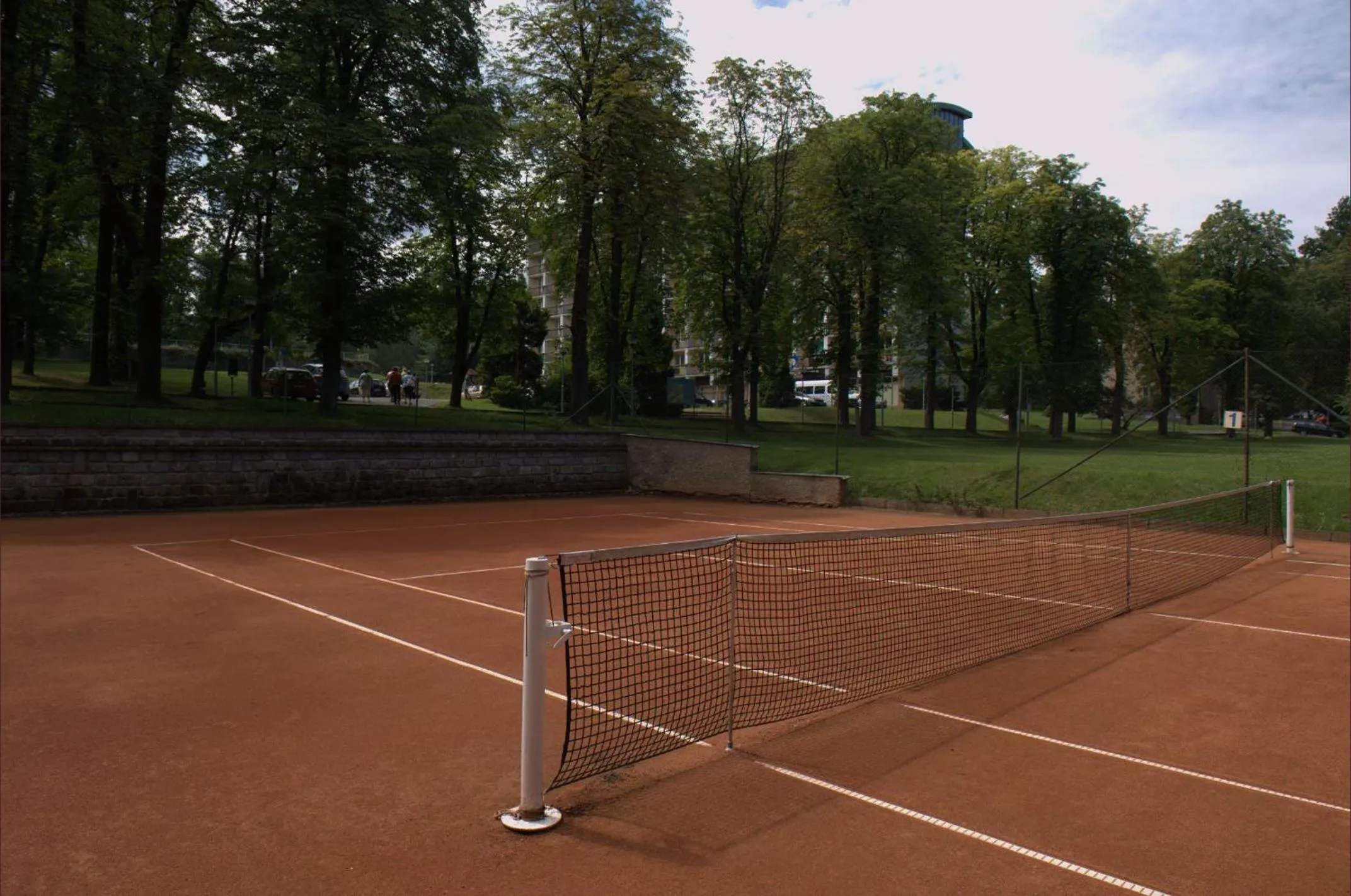 Tennis court in Spa Resort Libverda - Villa Friedland