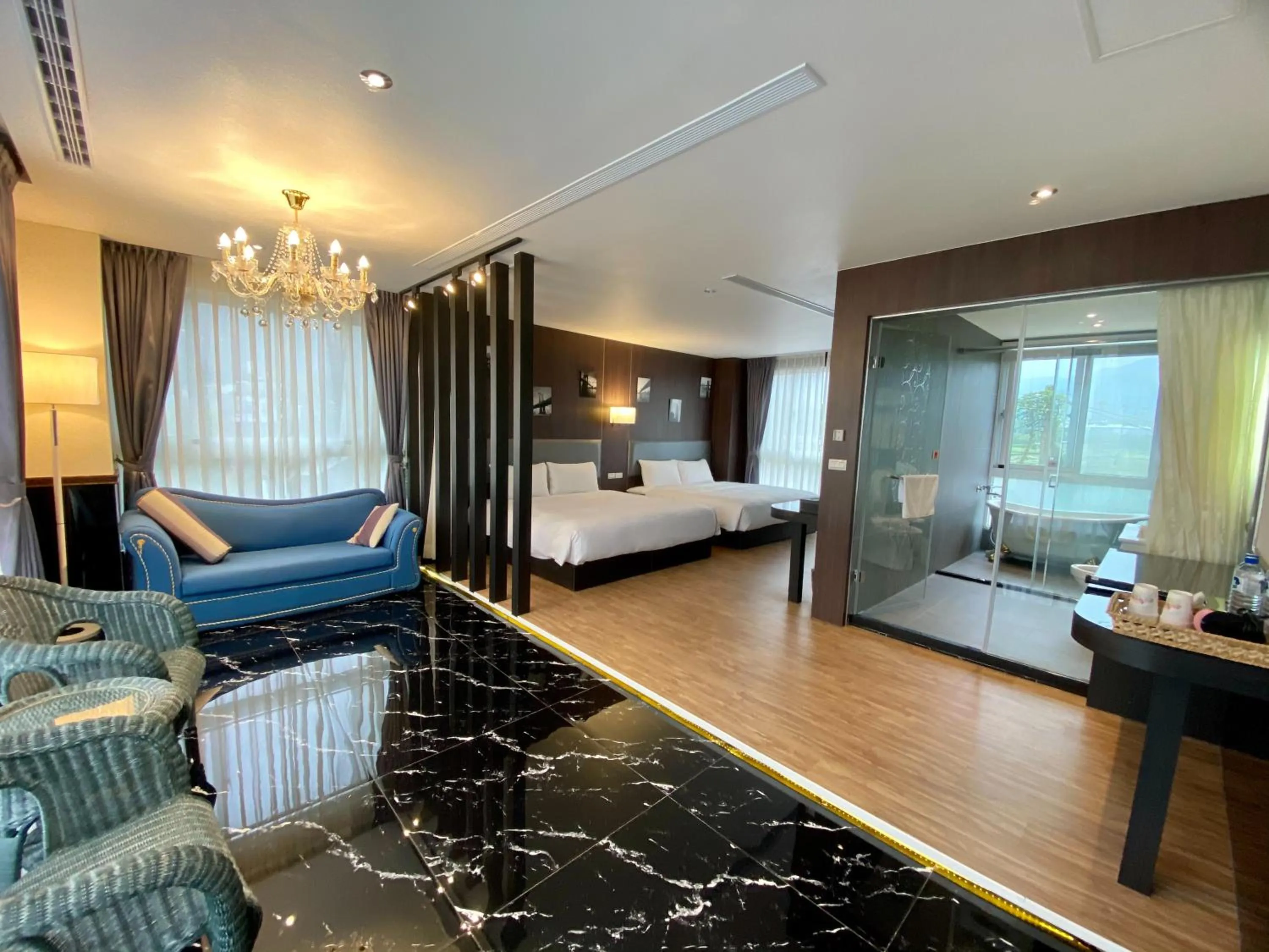 Photo of the whole room, Bed in Puli Diary