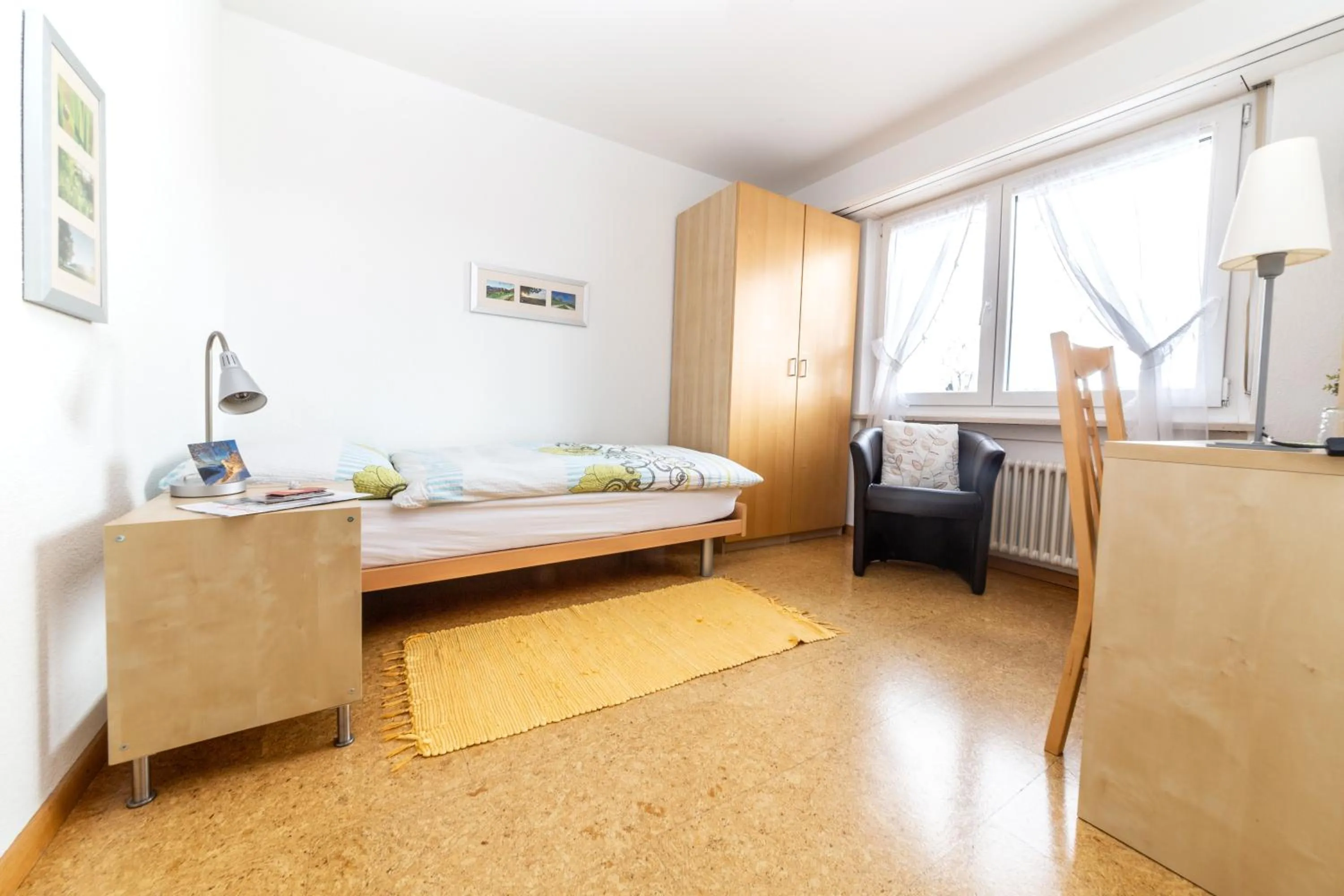 Bed in MyBednBreakfast in Bottmingen