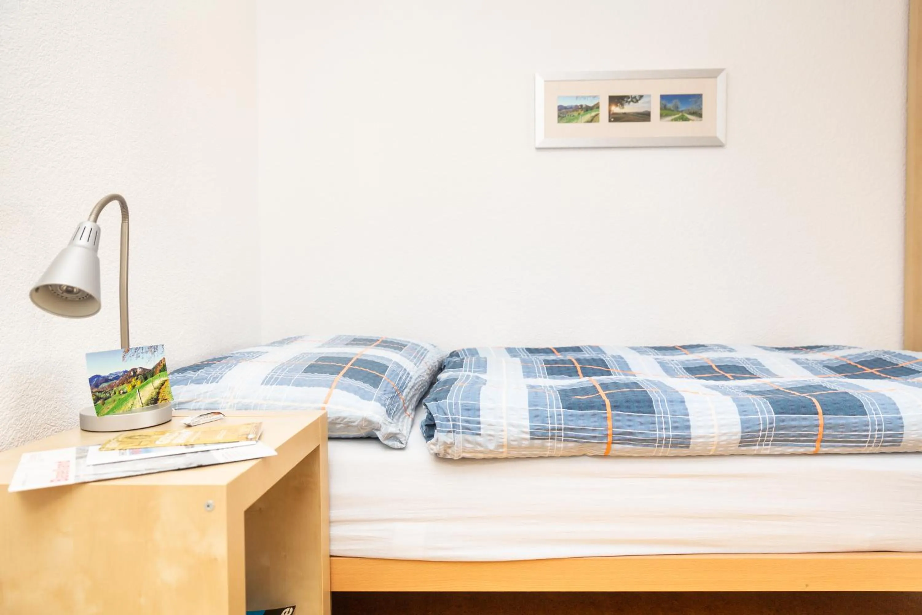 Bed in MyBednBreakfast in Bottmingen