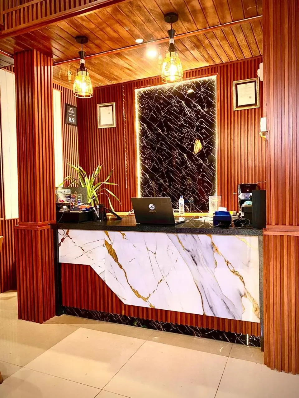 Lobby or reception in Wait Garden Cottage