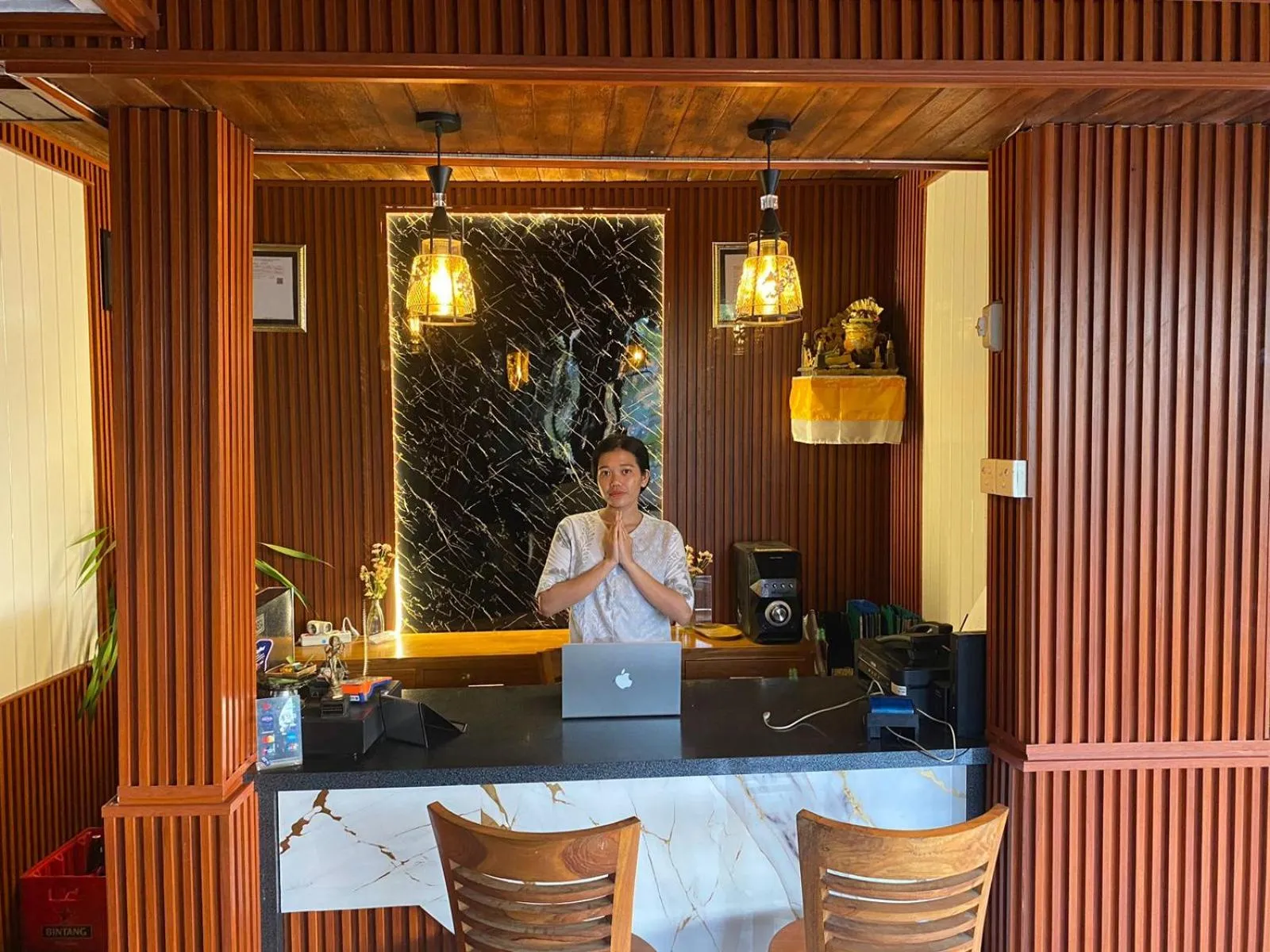 Lobby or reception in Wait Garden Cottage