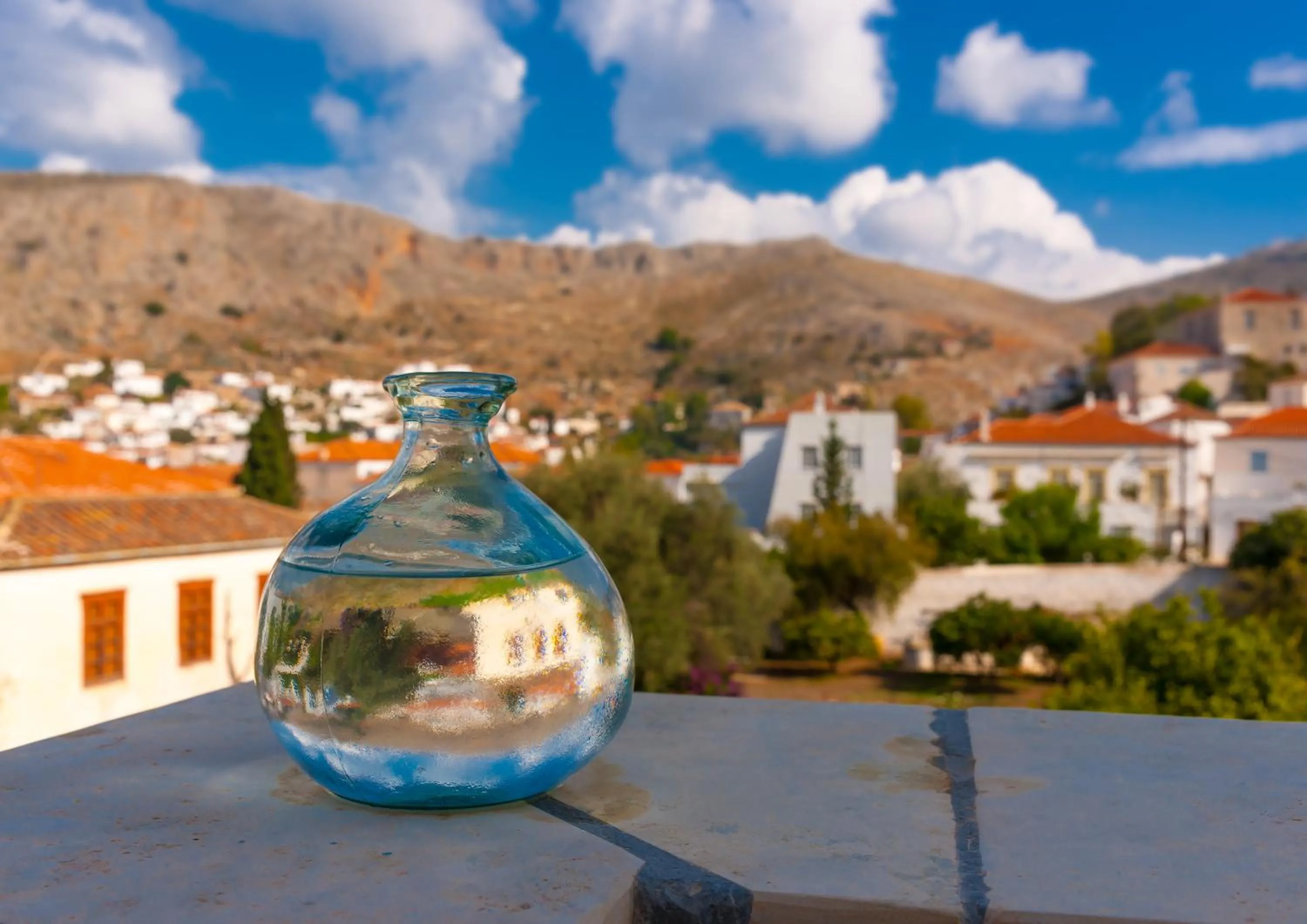 View (from property/room) in Cotommatae Hydra 1810