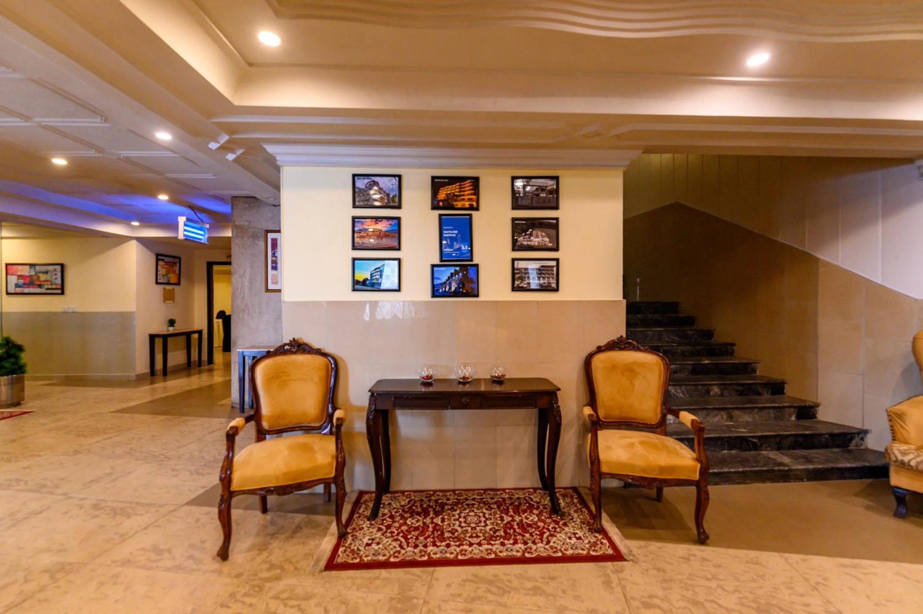 Seating area in Hotel One Mall Road Murree