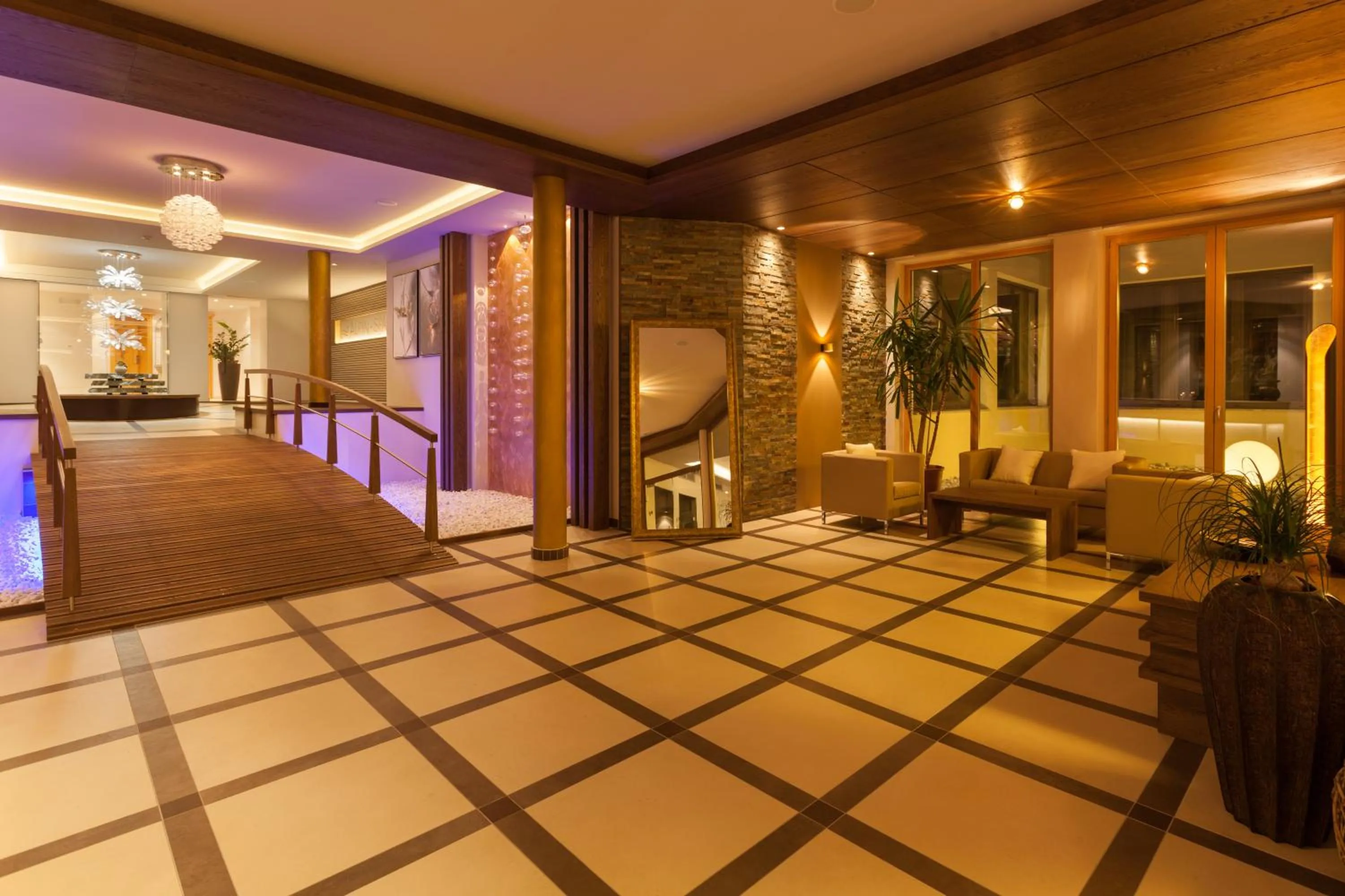 Spa and wellness centre/facilities in Hotel Kronblick