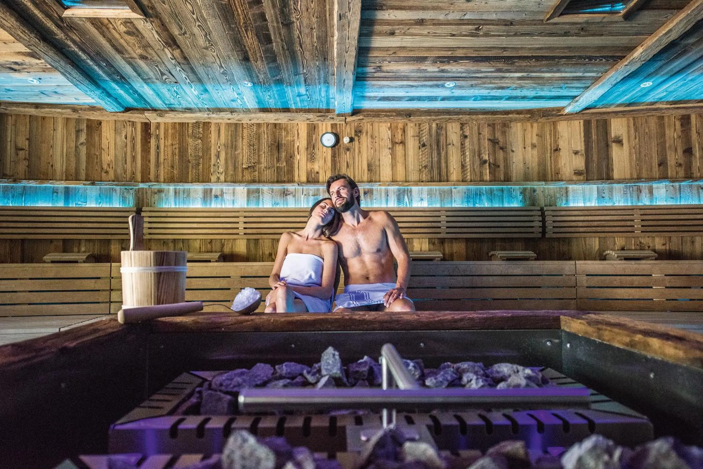 Sauna in Hotel Kronblick
