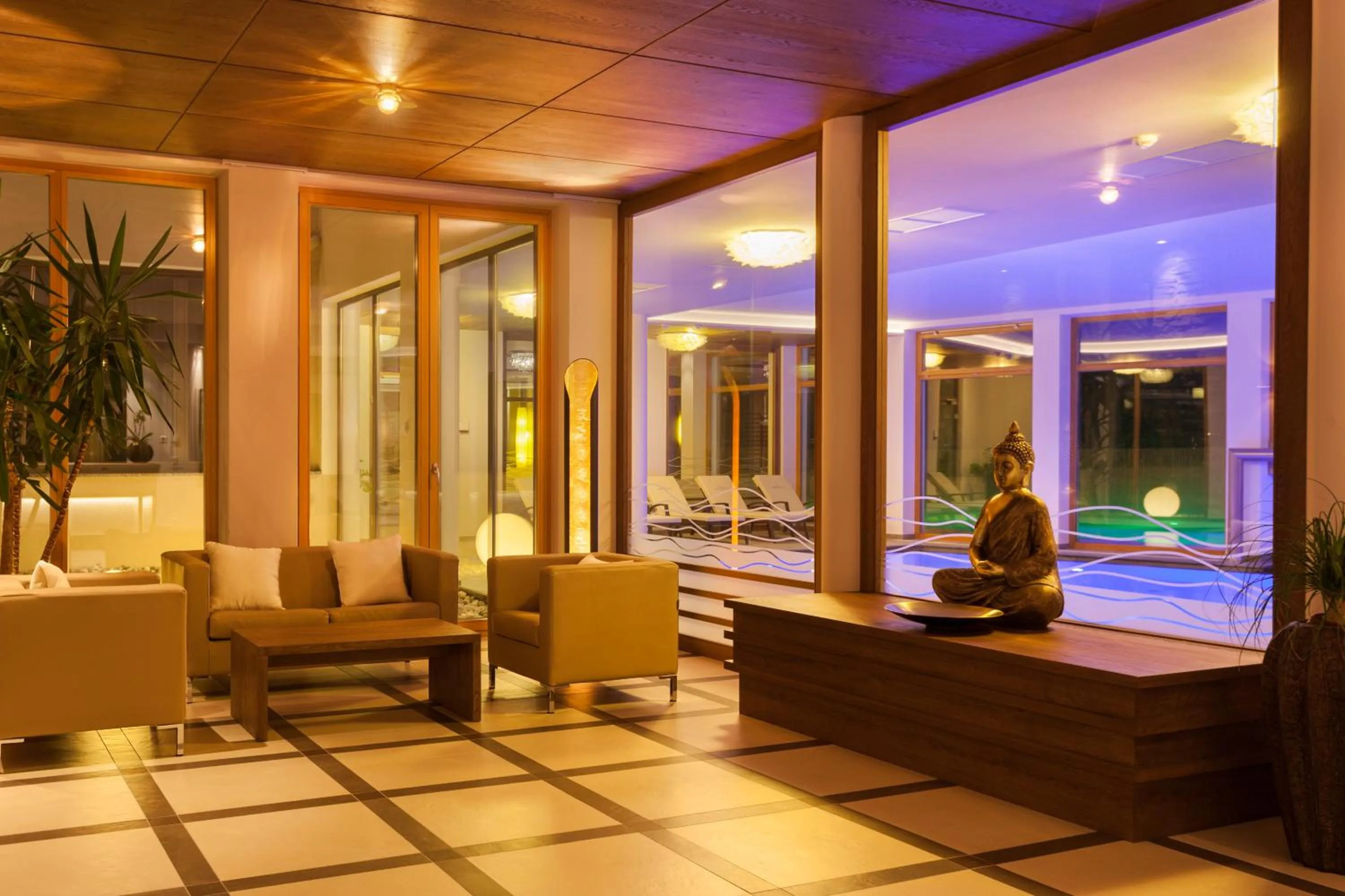 Spa and wellness centre/facilities in Hotel Kronblick
