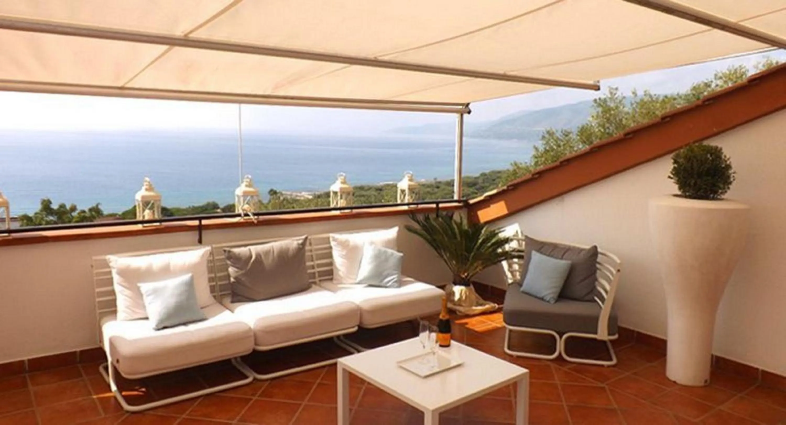 Balcony/Terrace in Hotel San Paolo