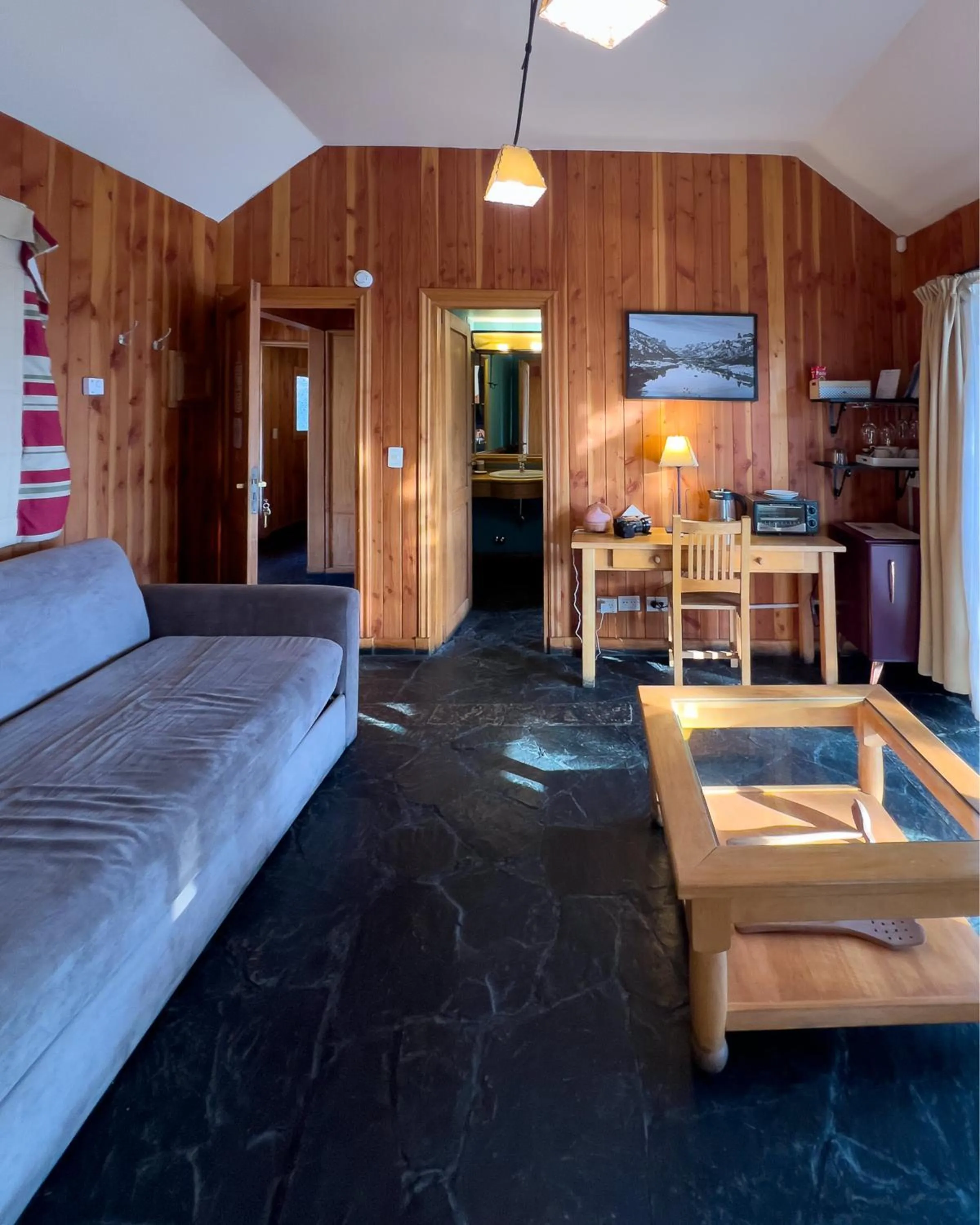 Kitchen or kitchenette in Arrayan Lake View Mountain Lodge & Casa De Te Arrayan