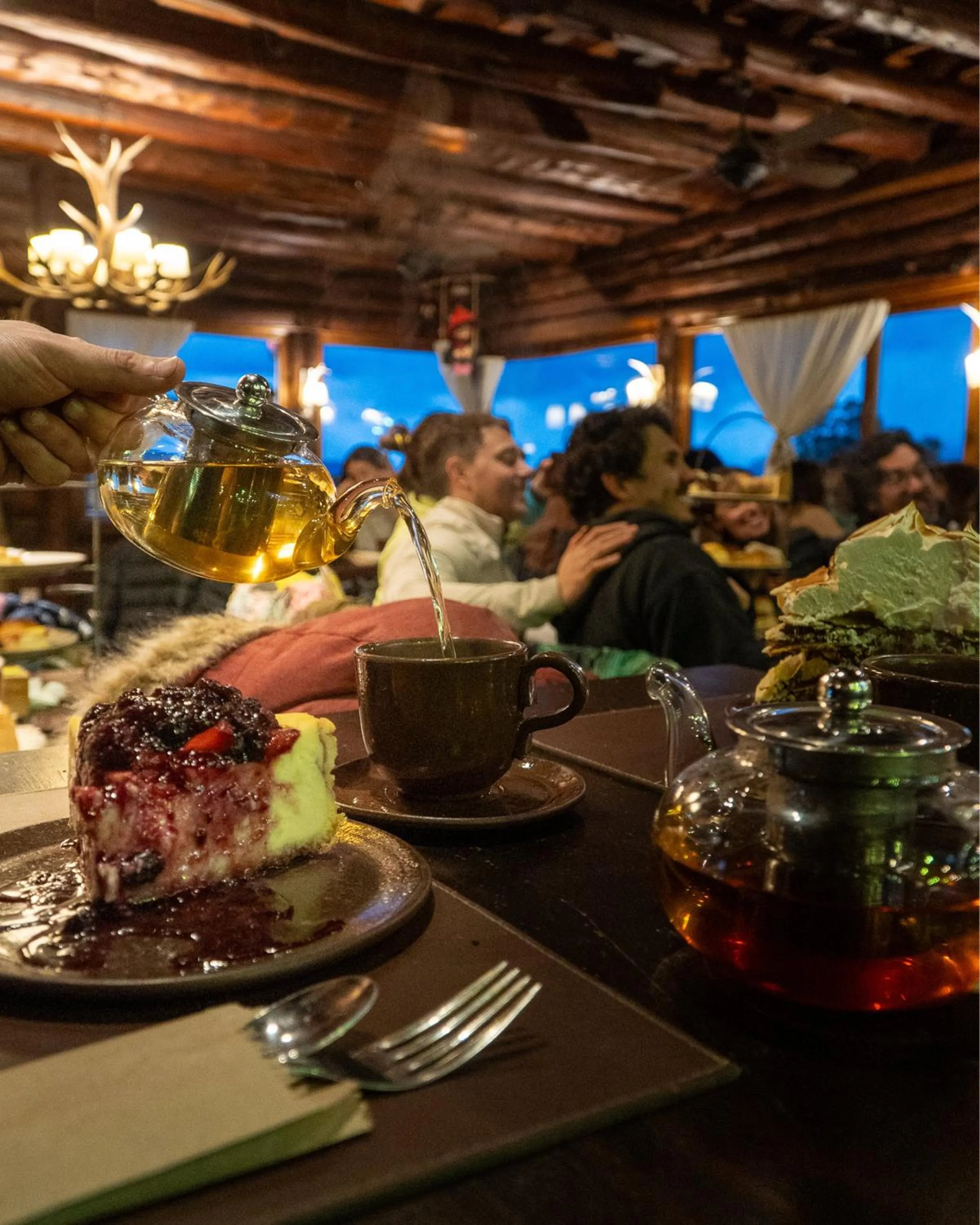 Restaurant/places to eat in Arrayan Lake View Mountain Lodge & Casa De Te Arrayan