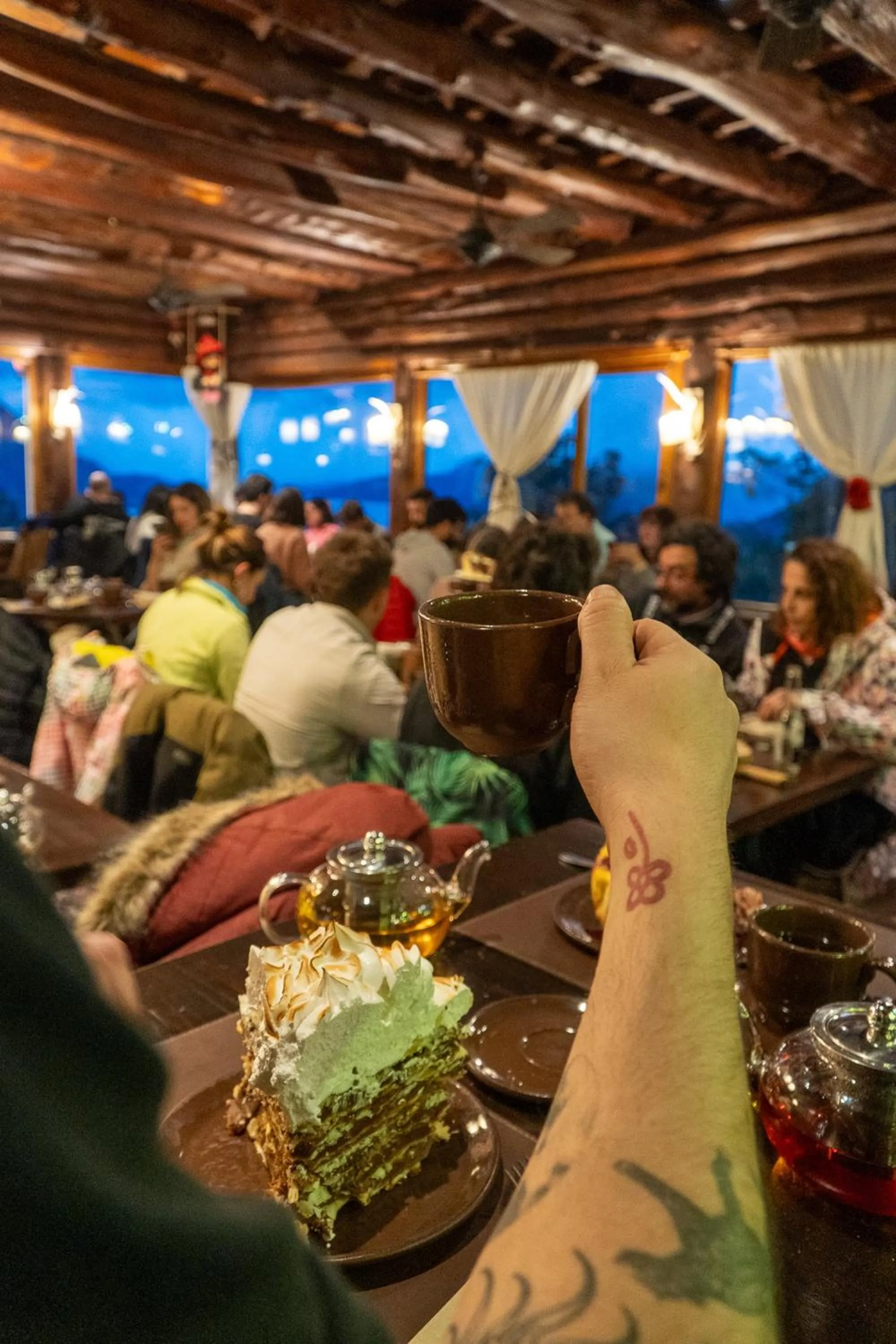 Food and drinks in Arrayan Lake View Mountain Lodge & Casa De Te Arrayan