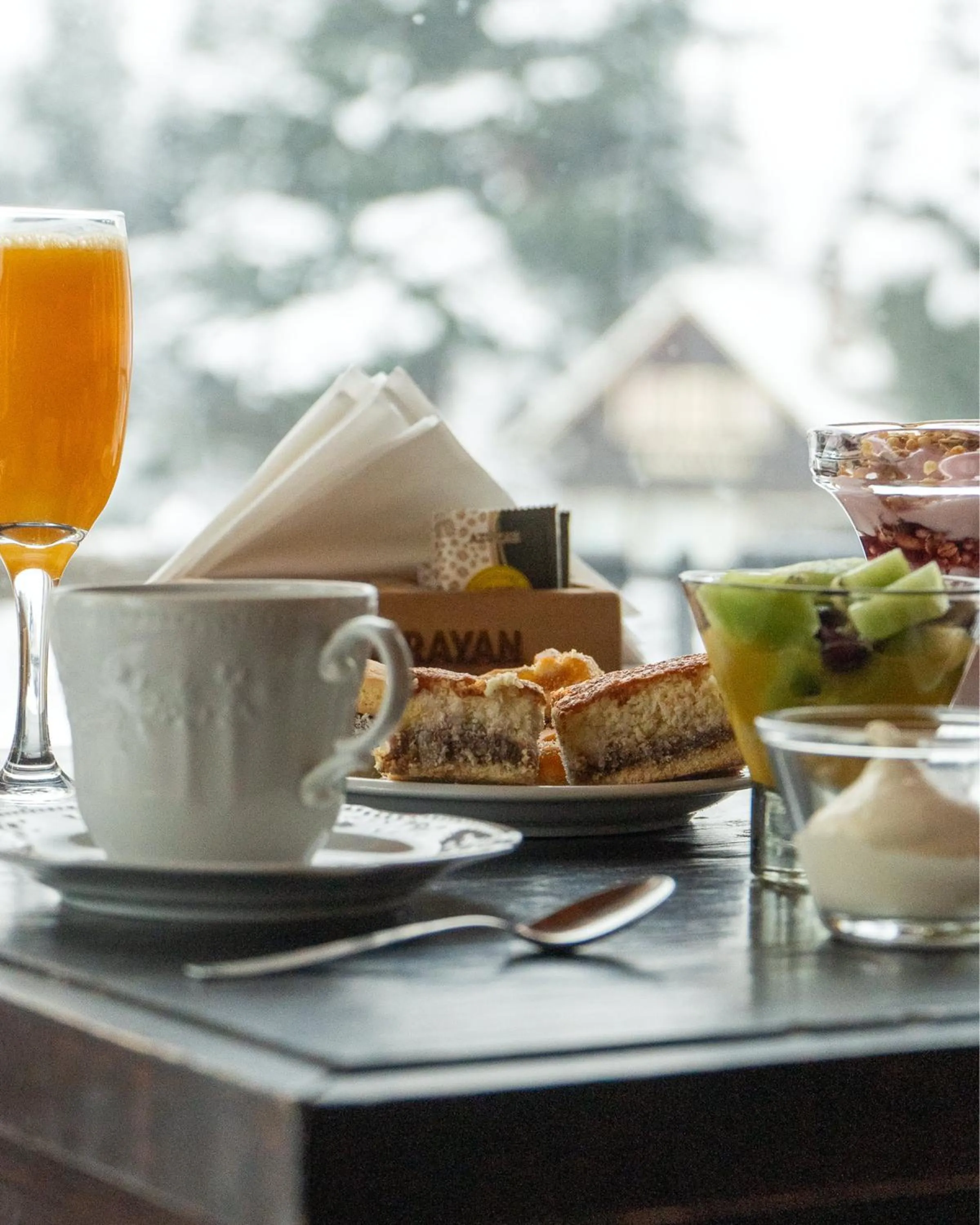 Food and drinks in Arrayan Lake View Mountain Lodge & Casa De Te Arrayan