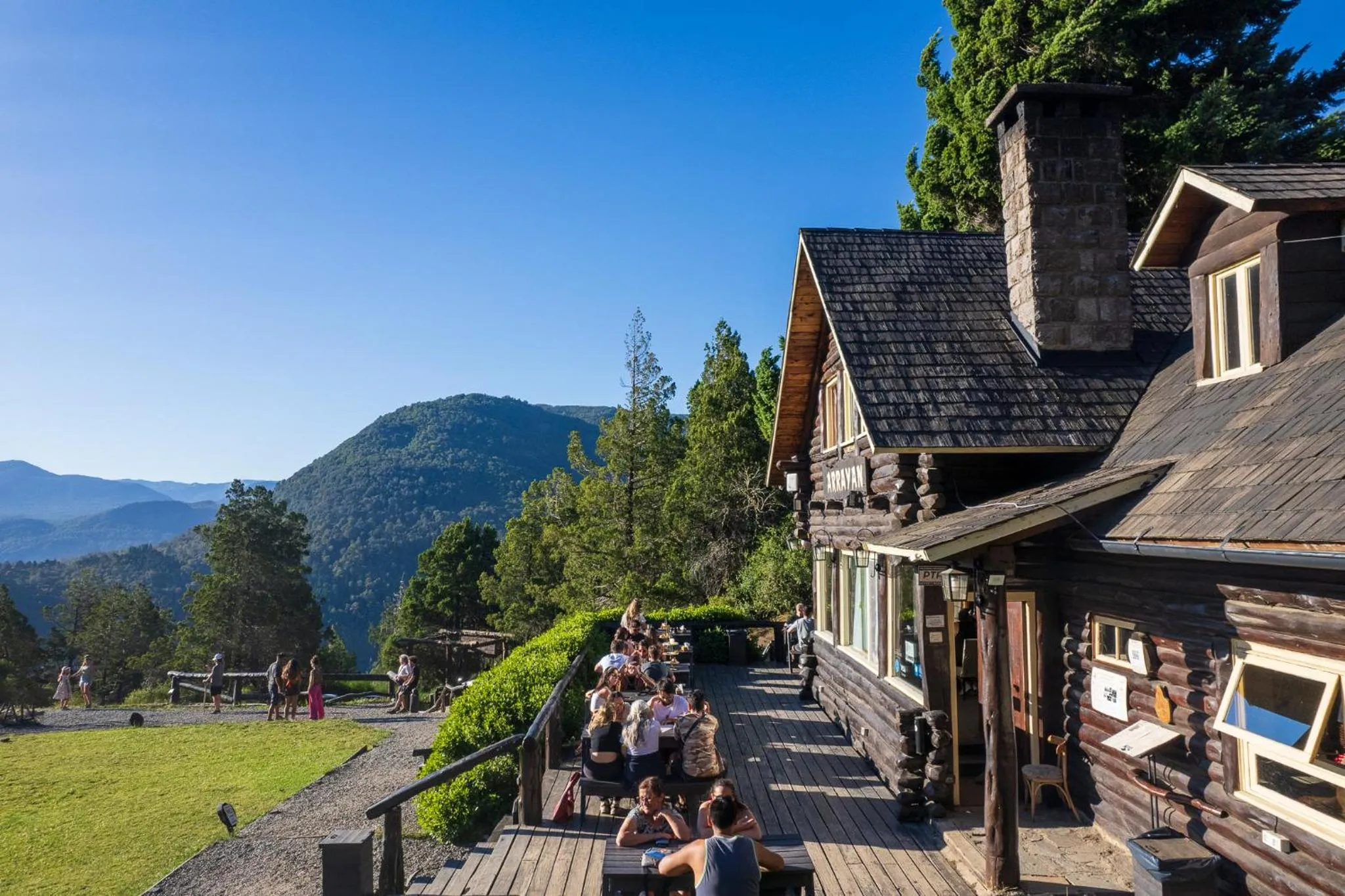 Property building in Arrayan Lake View Mountain Lodge & Casa De Te Arrayan