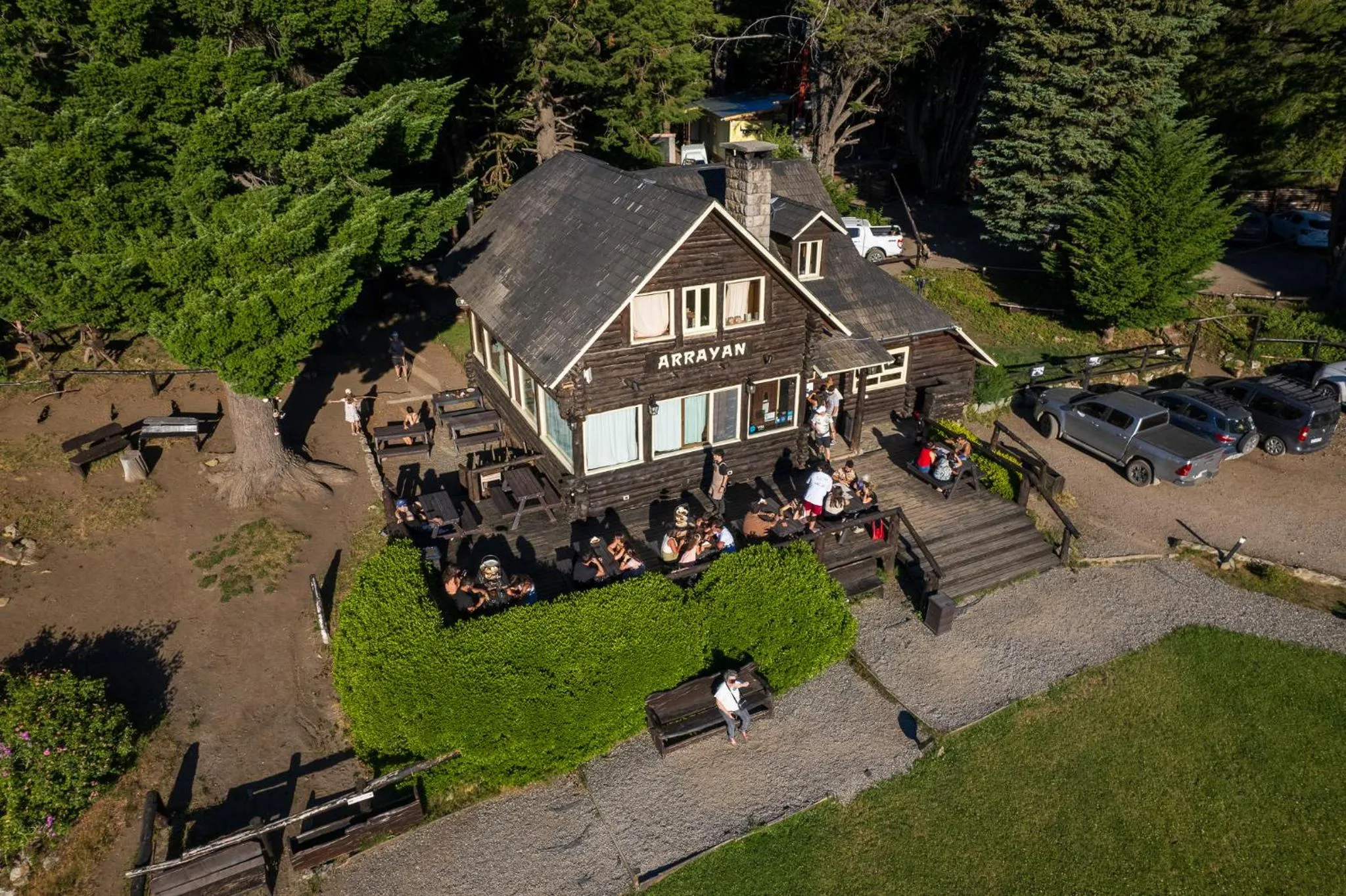 Property building in Arrayan Lake View Mountain Lodge & Casa De Te Arrayan