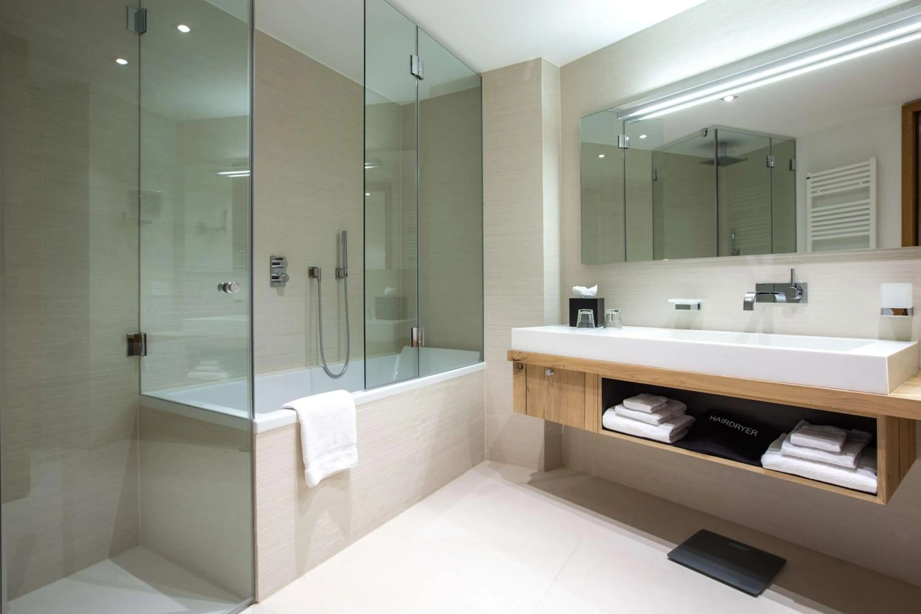 Bathroom in Radisson Blu Hotel Reussen, Andermatt