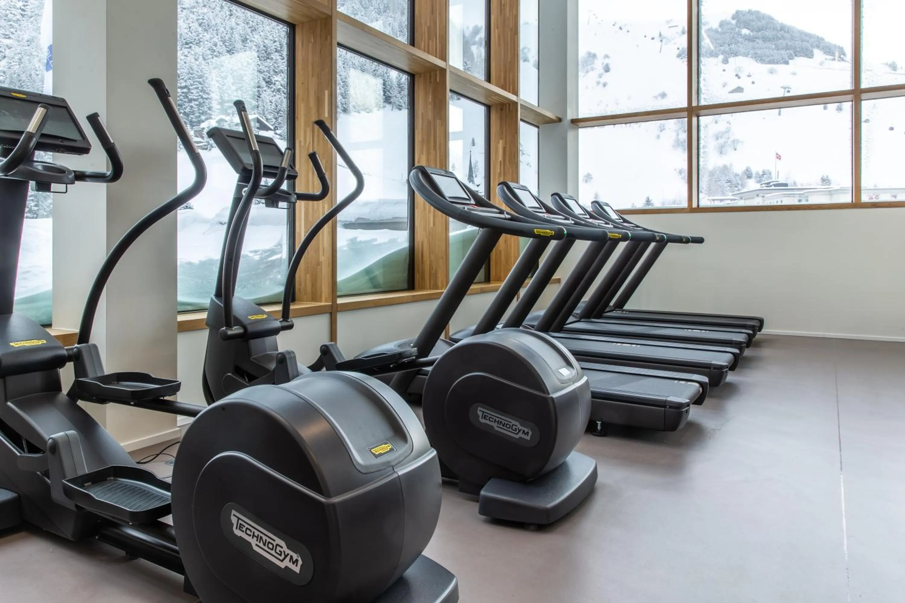 Fitness centre/facilities in Radisson Blu Hotel Reussen, Andermatt