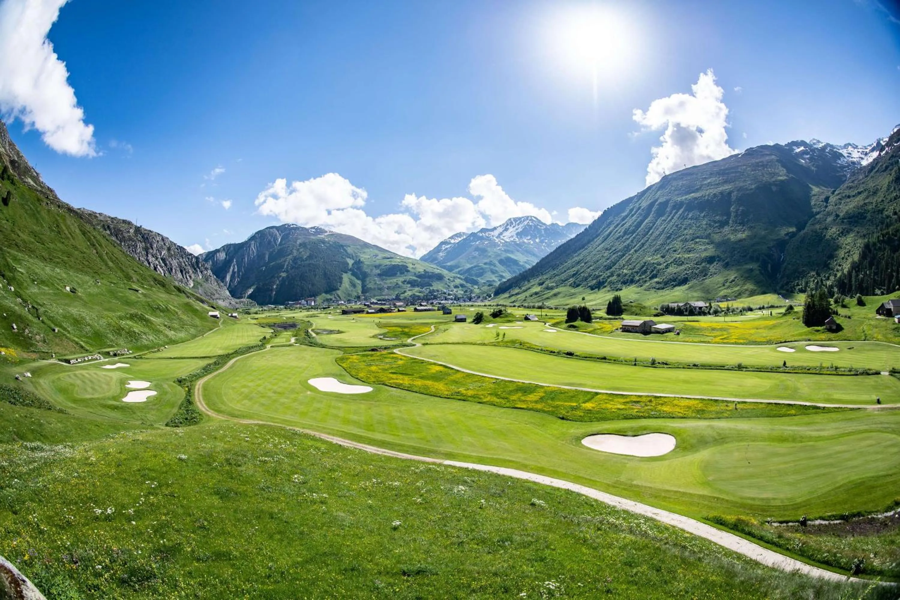 Summer in Radisson Blu Hotel Reussen, Andermatt