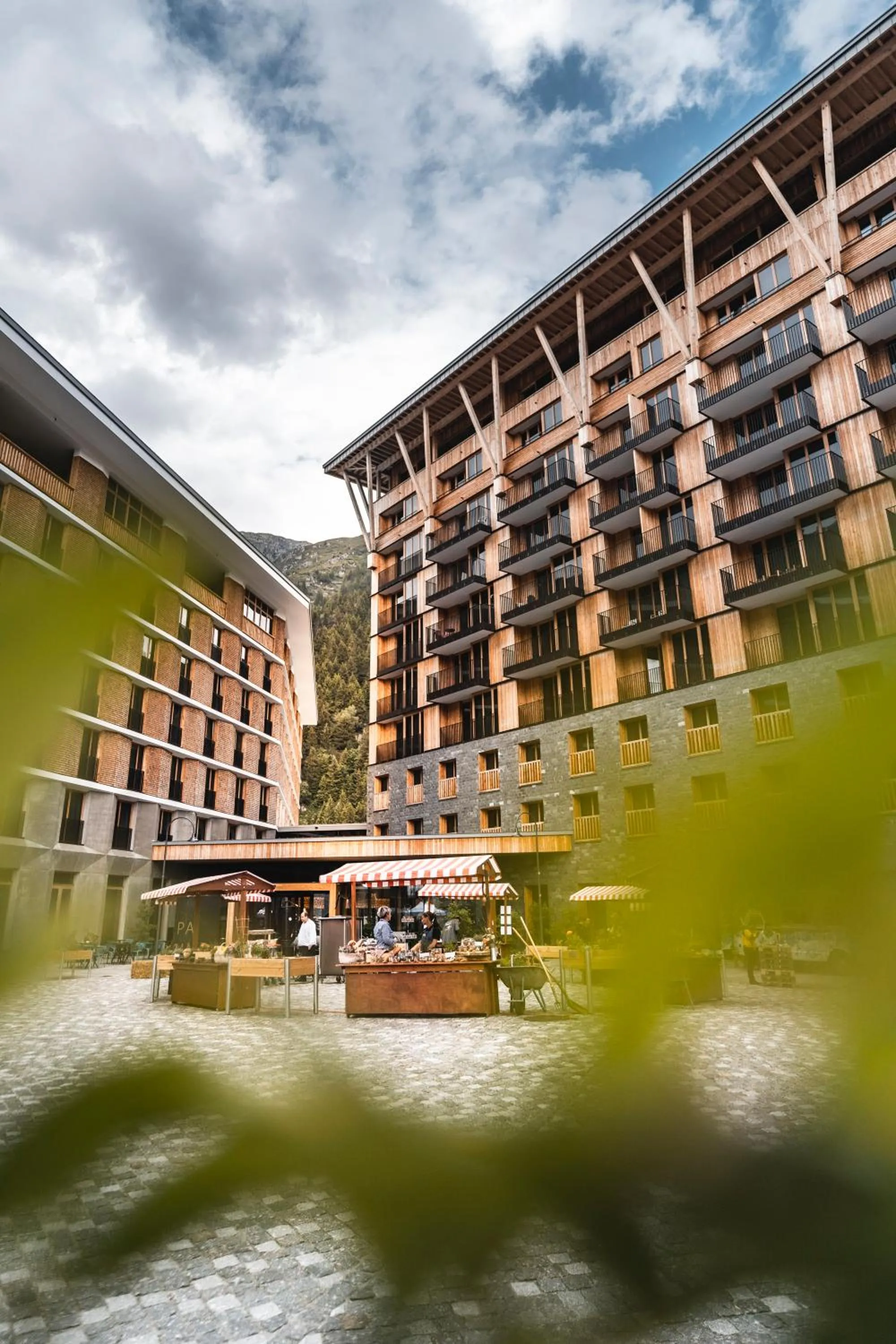 Property building in Radisson Blu Hotel Reussen, Andermatt