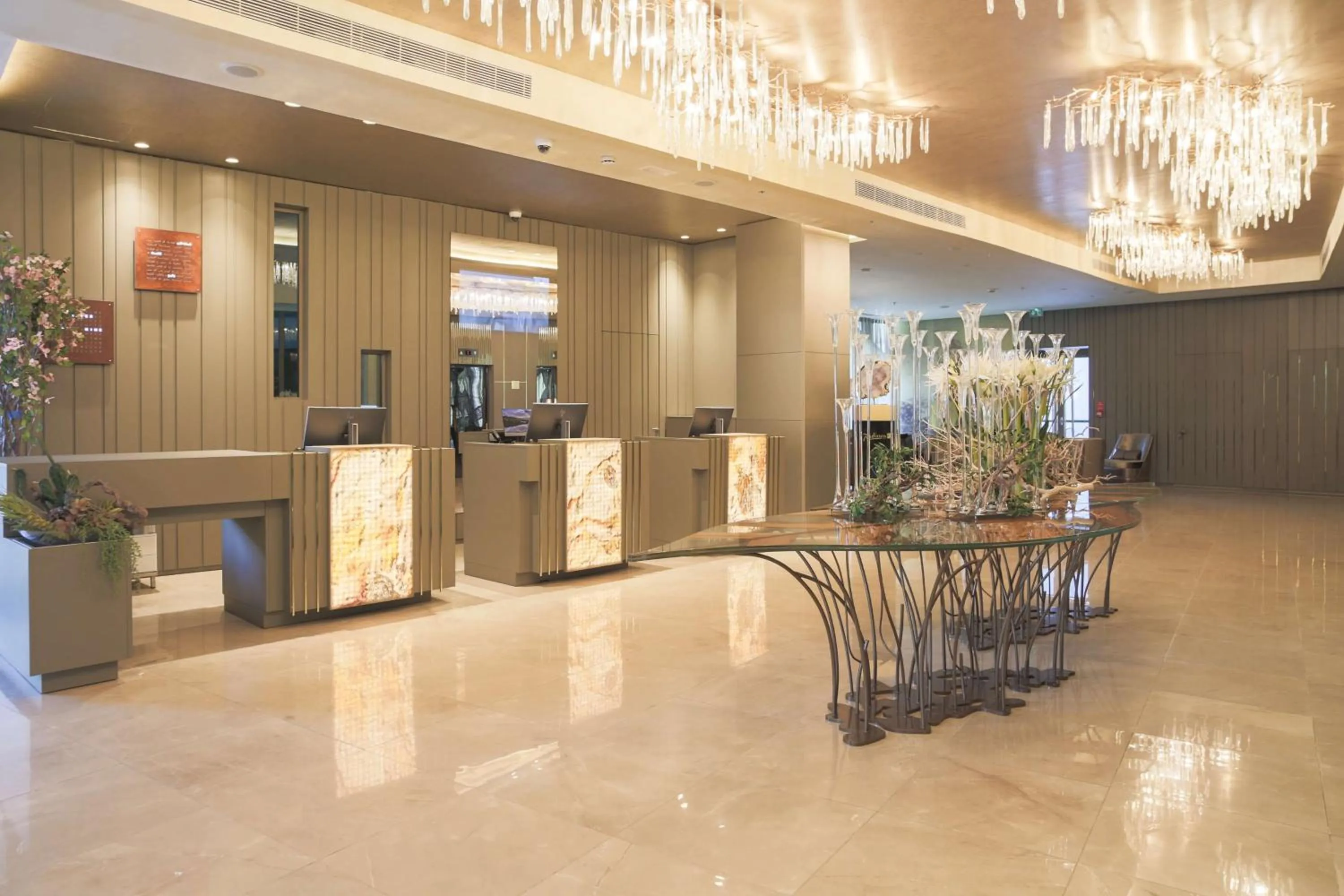 Lobby or reception, Lobby/Reception in Radisson BLU Hotel Algiers Hydra