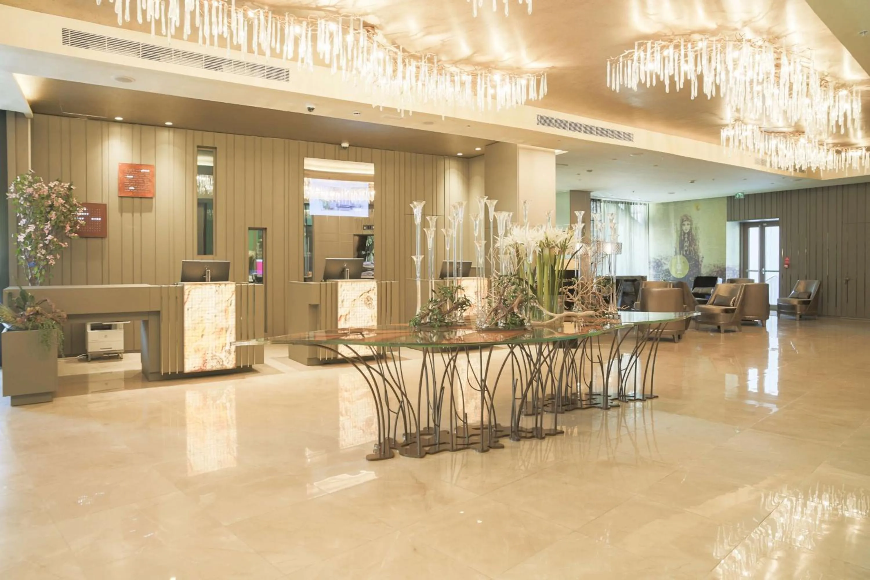 Lobby or reception in Radisson BLU Hotel Algiers Hydra