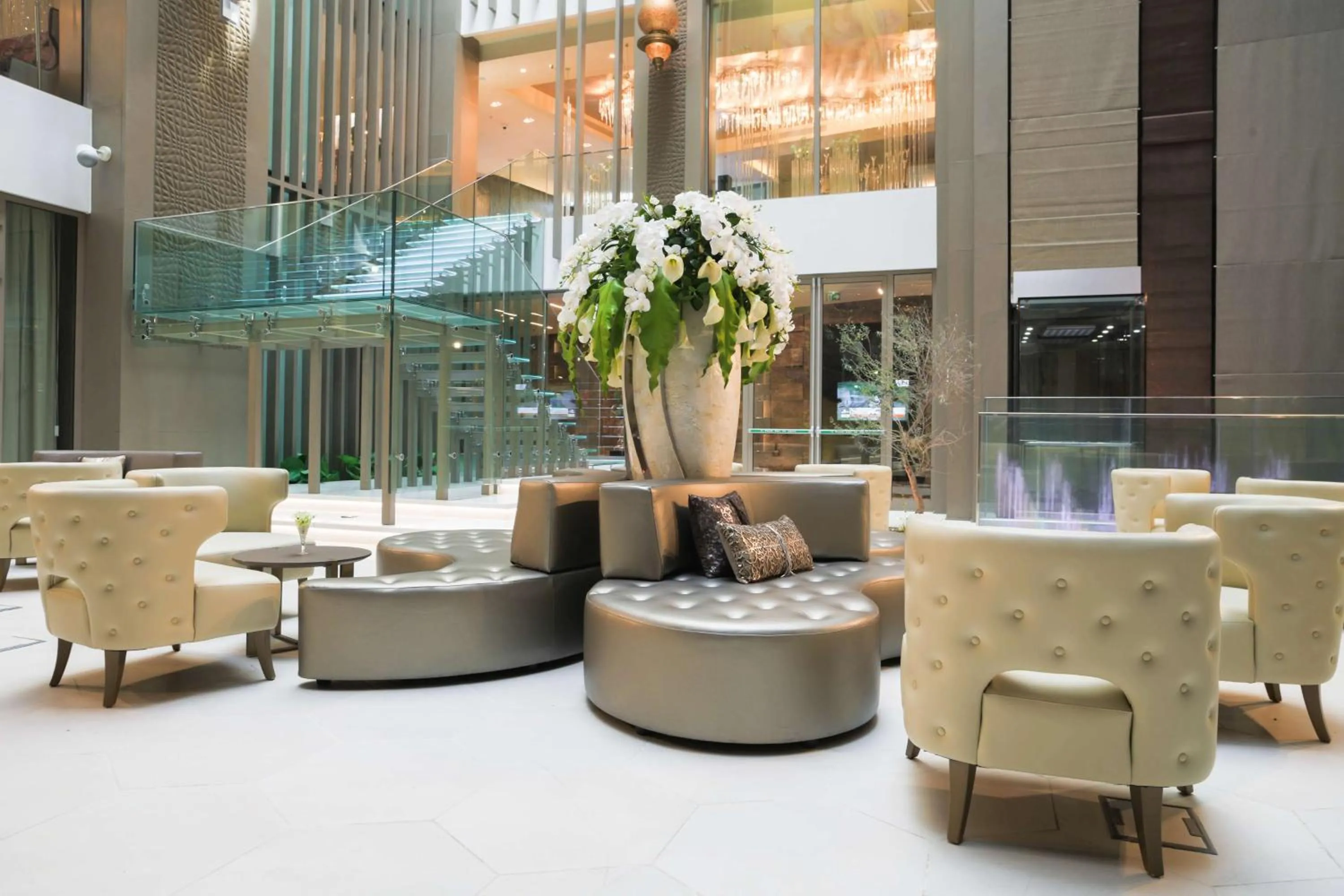 Lobby or reception, Lobby/Reception in Radisson BLU Hotel Algiers Hydra