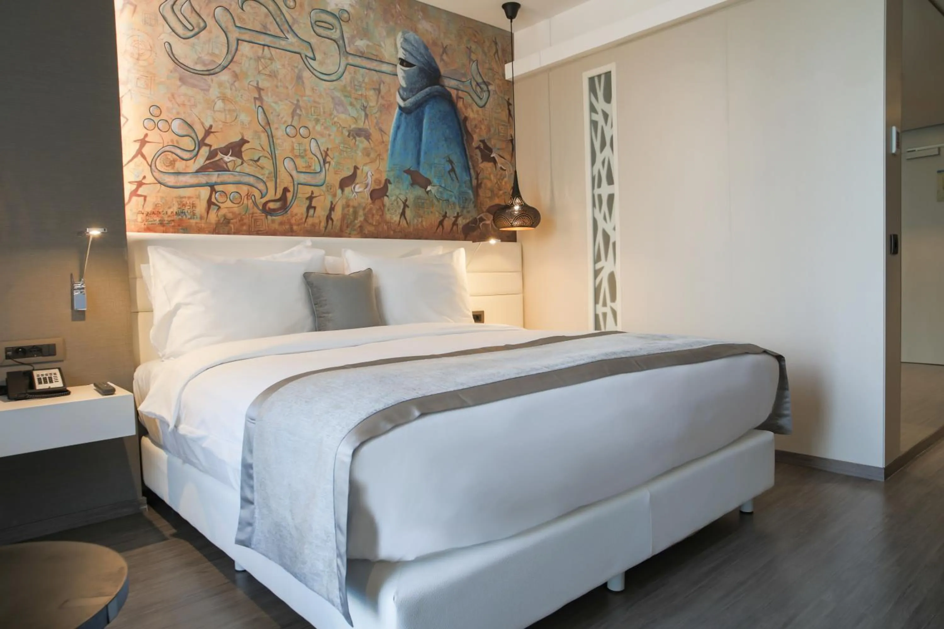 Bed in Radisson BLU Hotel Algiers Hydra