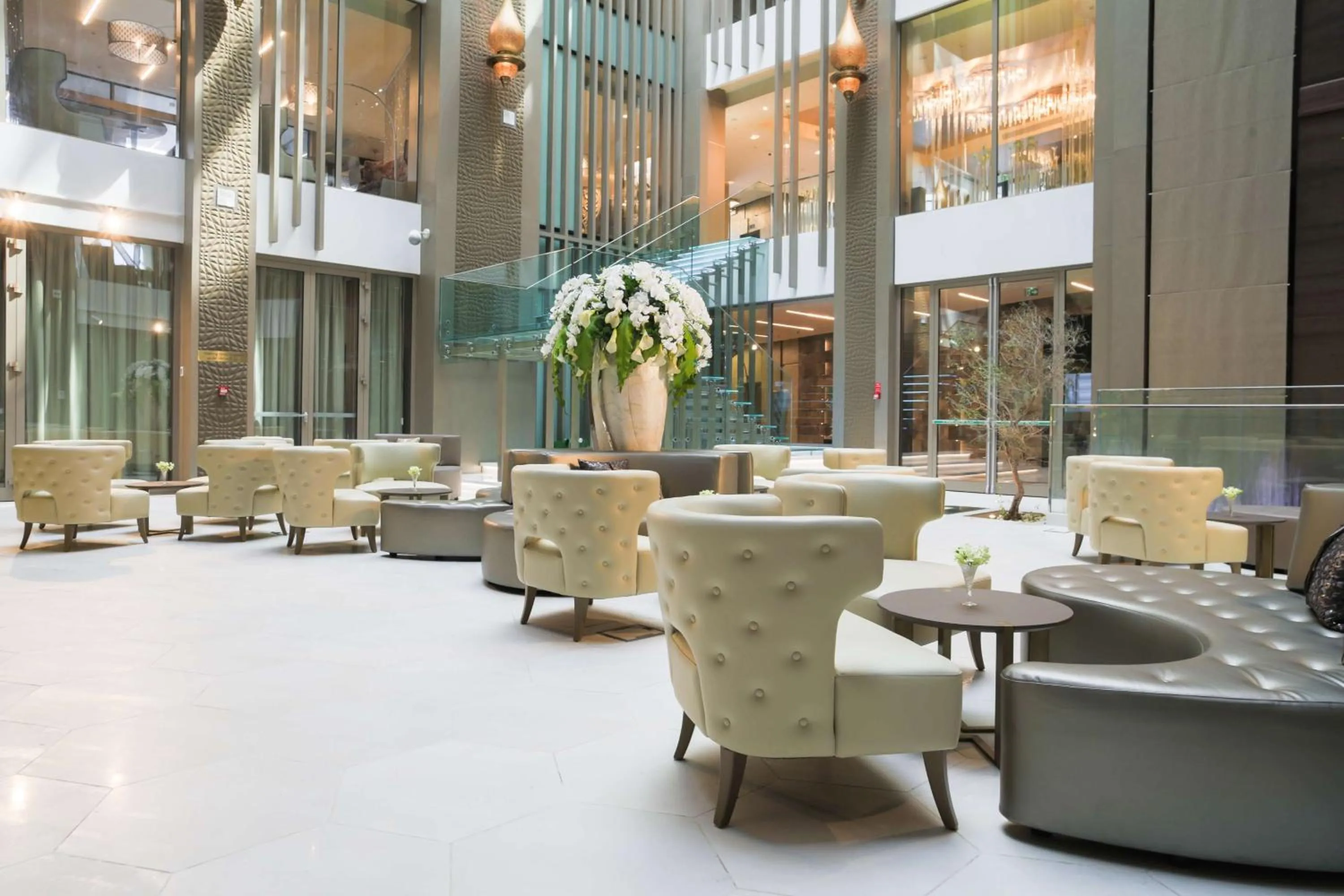 Lobby or reception in Radisson BLU Hotel Algiers Hydra