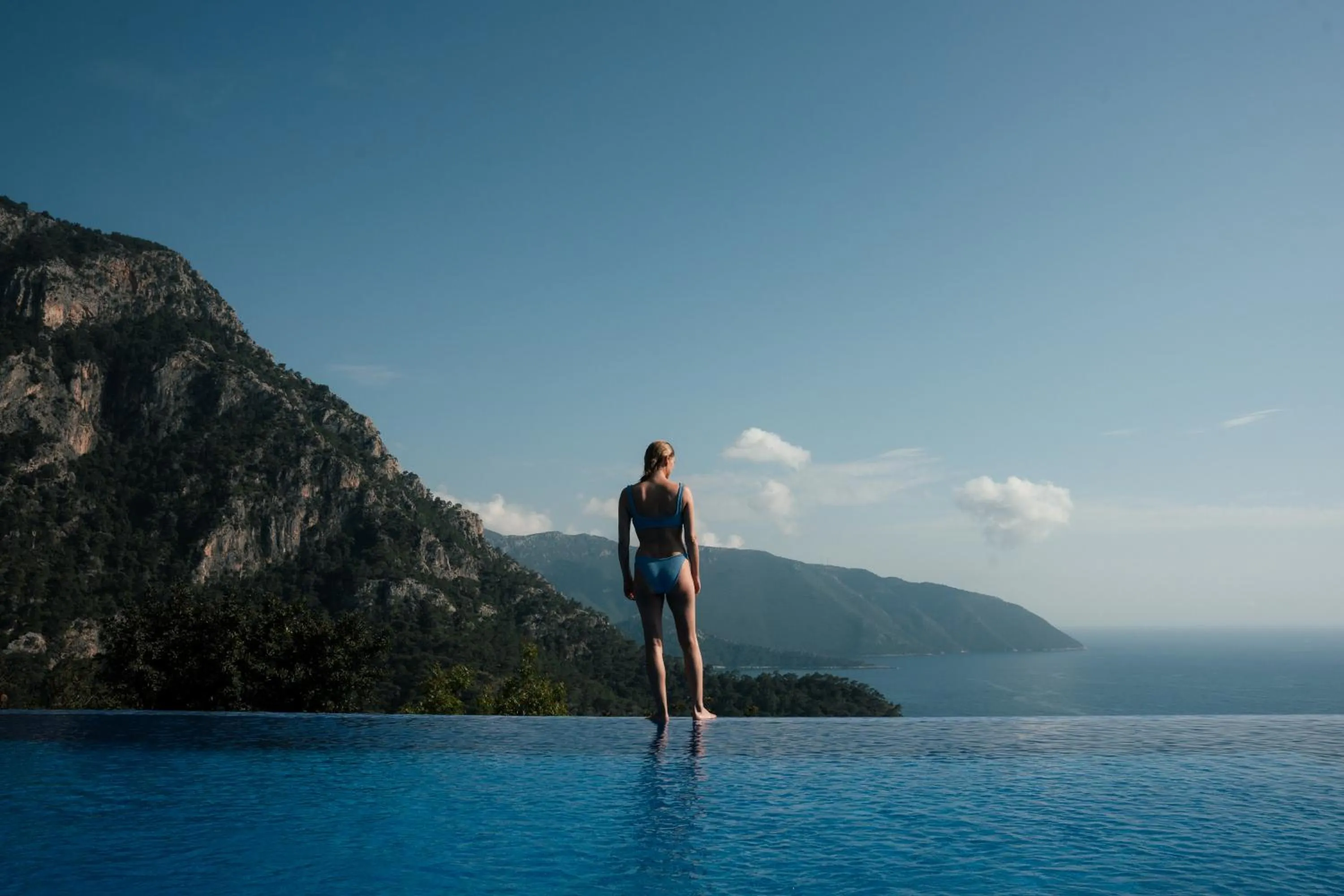 Swimming pool in Olive Garden Kabak