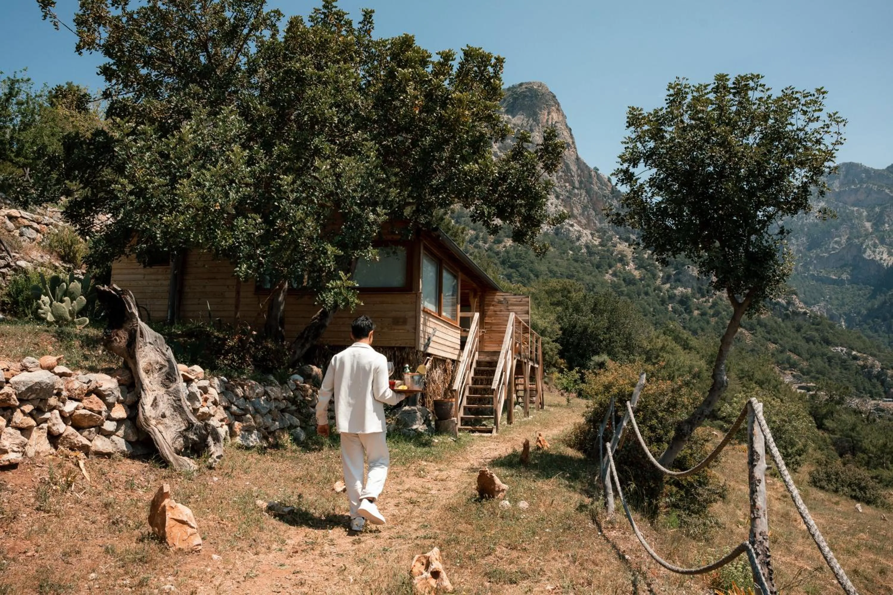 Natural landscape in Olive Garden Kabak