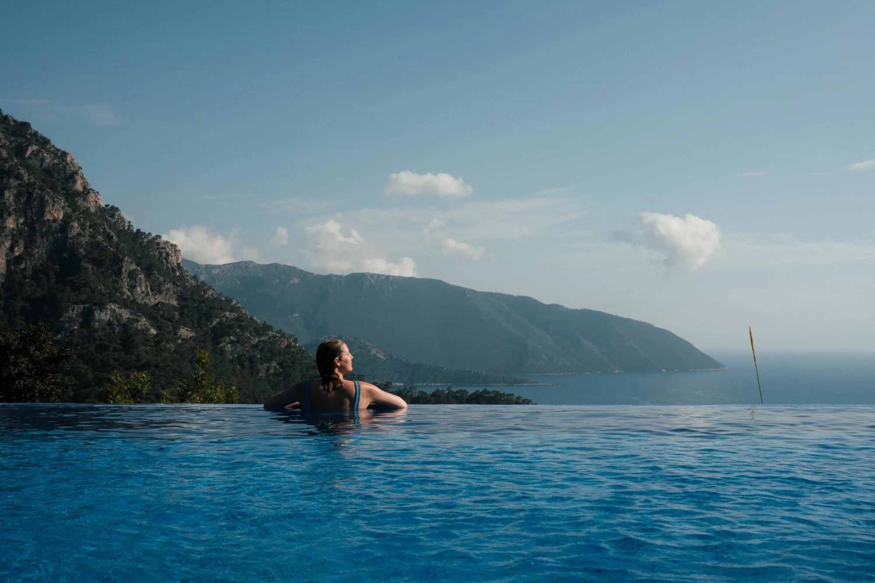 Swimming pool in Olive Garden Kabak
