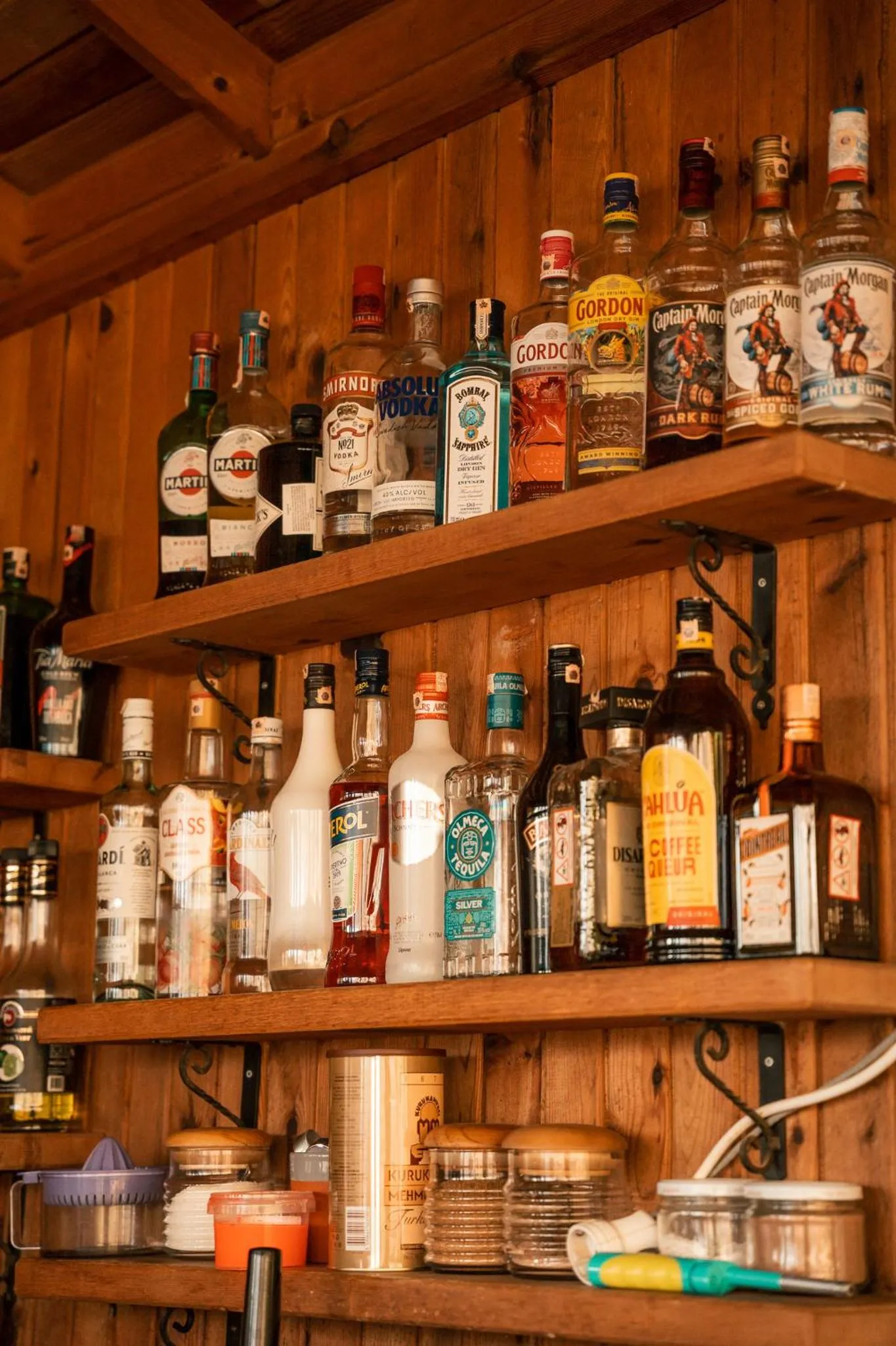 Food and drinks in Olive Garden Kabak